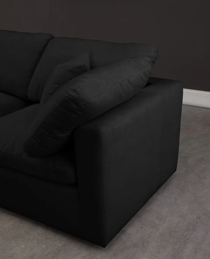 Plush Velvet Standard Comfort Modular Sofa - Image 13
