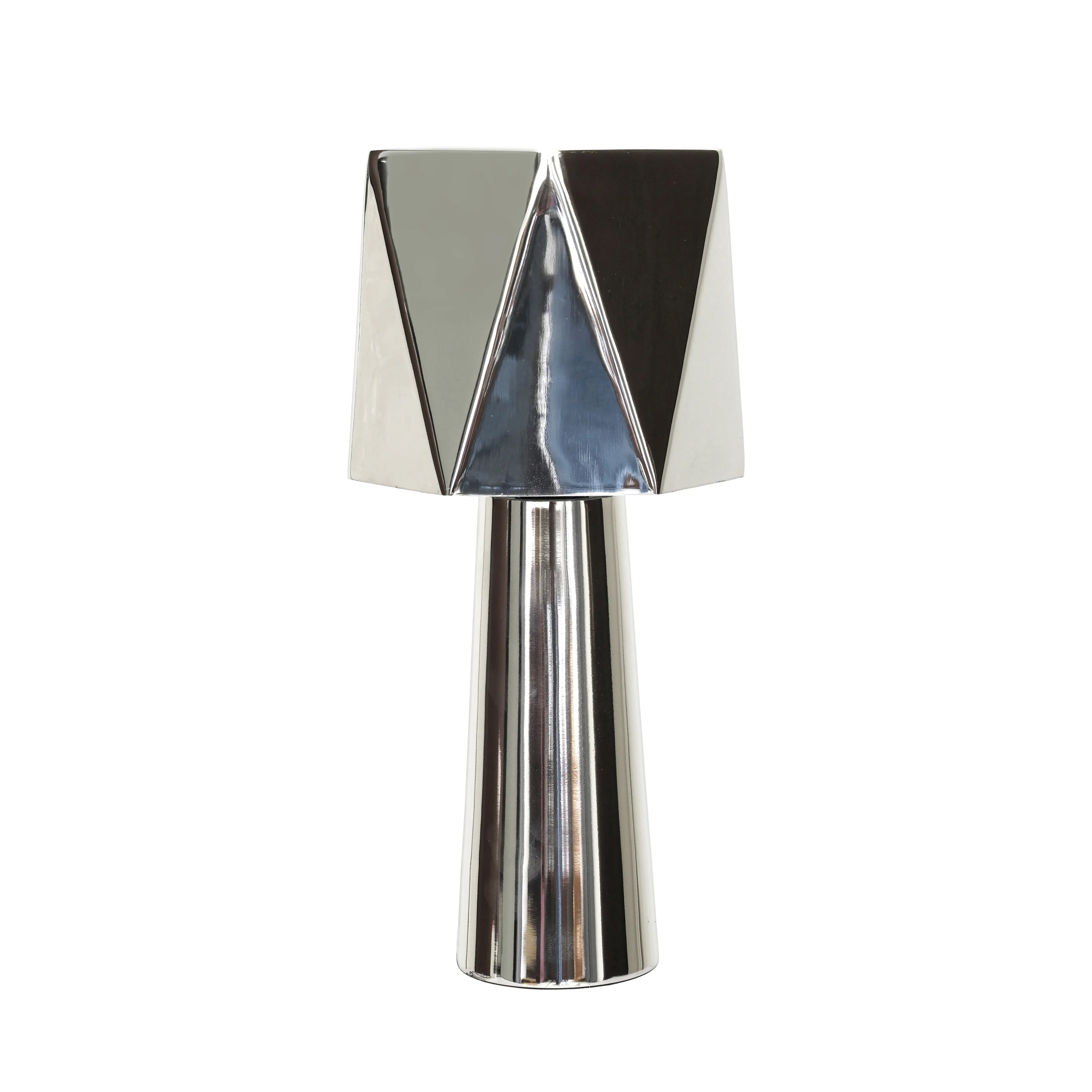 Polished Nickel Table Lamp