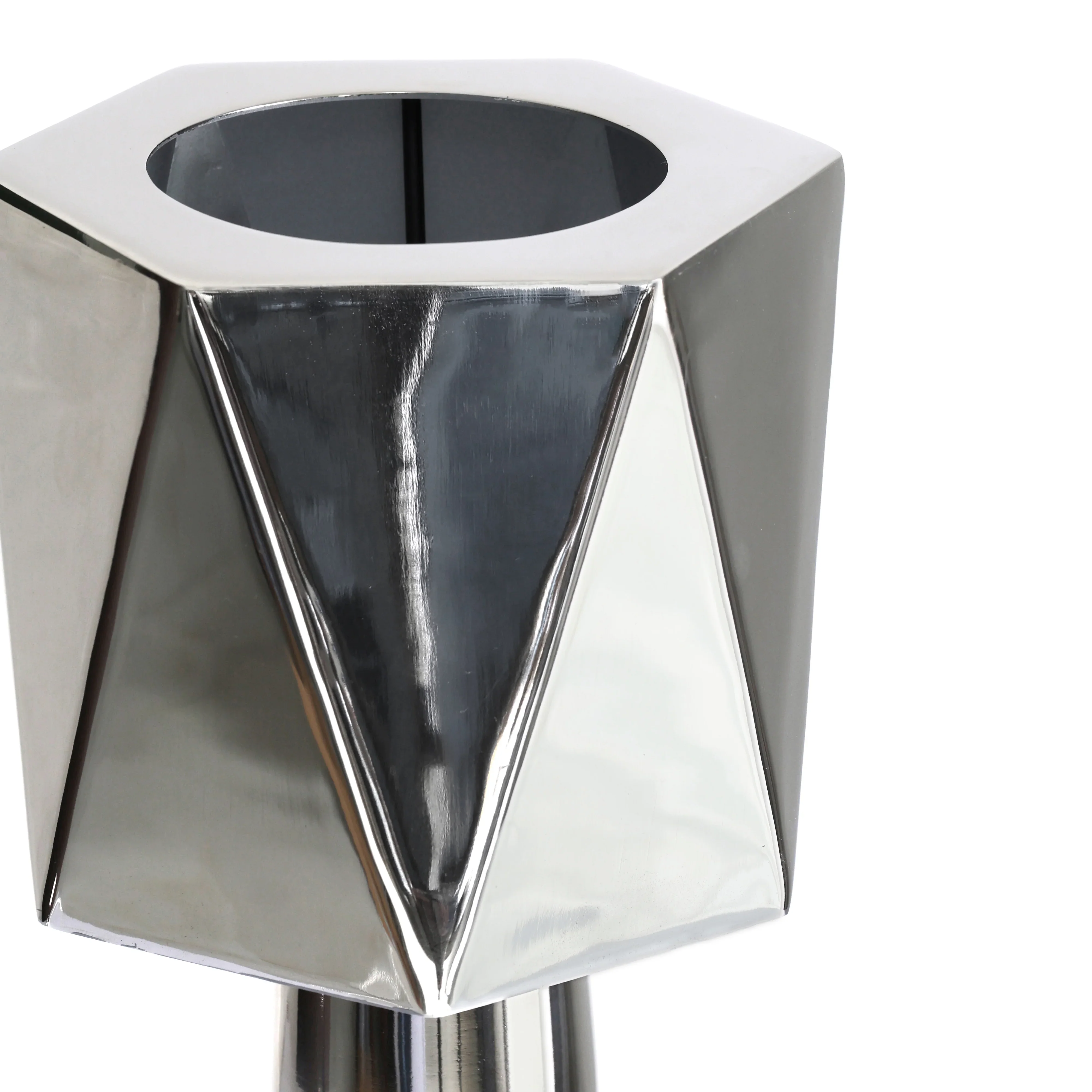 Polished Nickel Table Lamp - Image 4