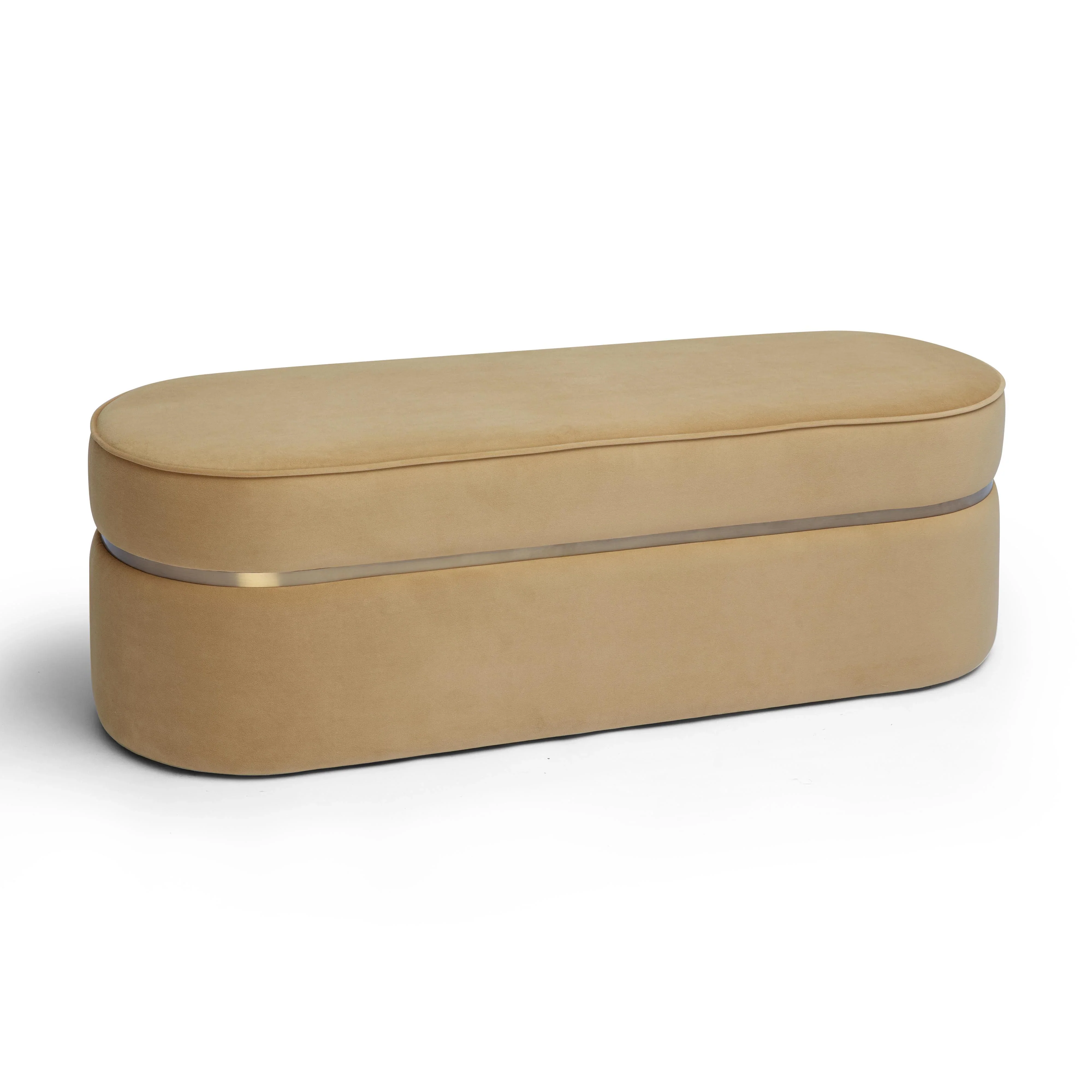 Pomp 52" Performance Velvet Bench - Image 10