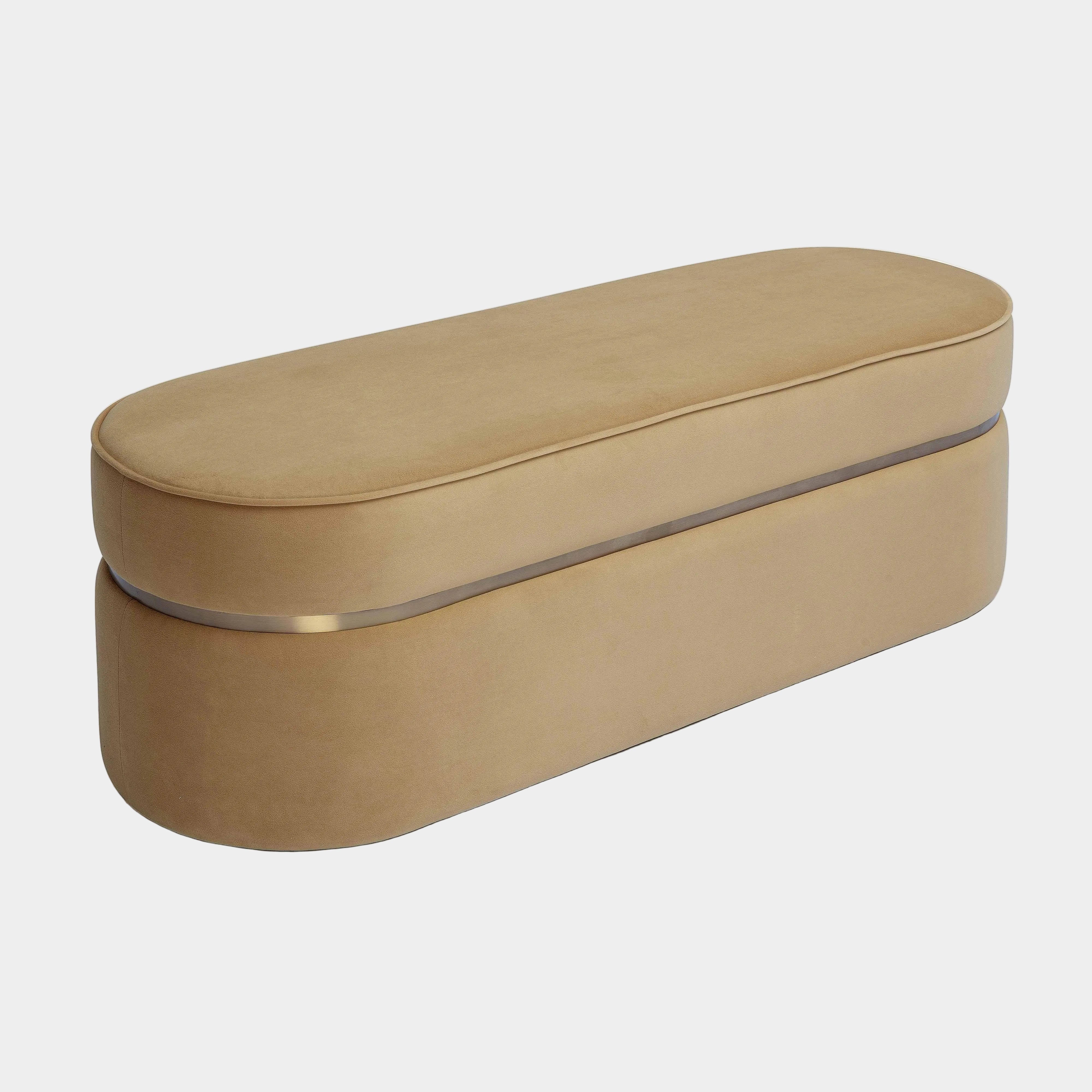 Pomp 52" Performance Velvet Bench - Image 7