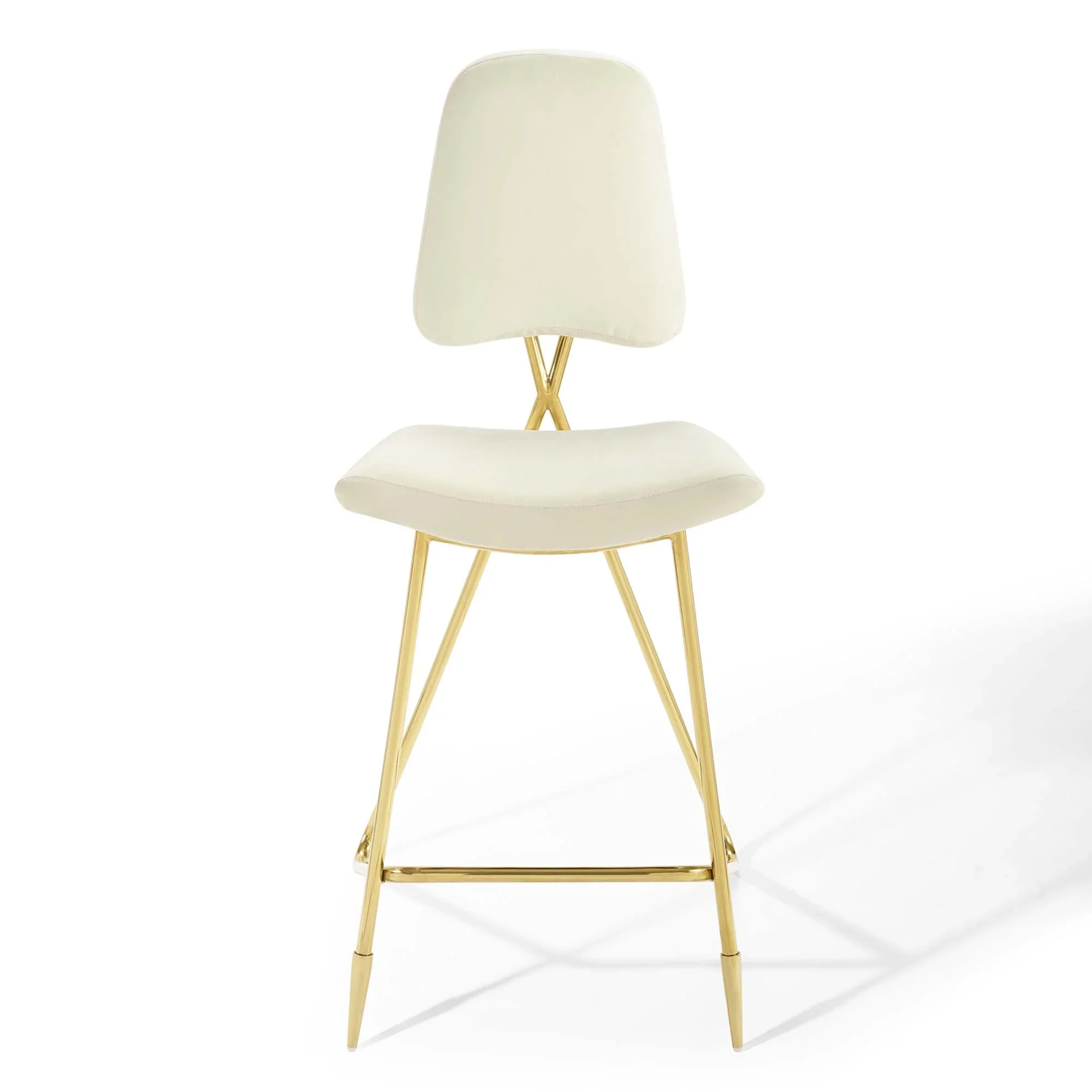 Ponder Performance Velvet Bar Stool Set of 2 - Image 7