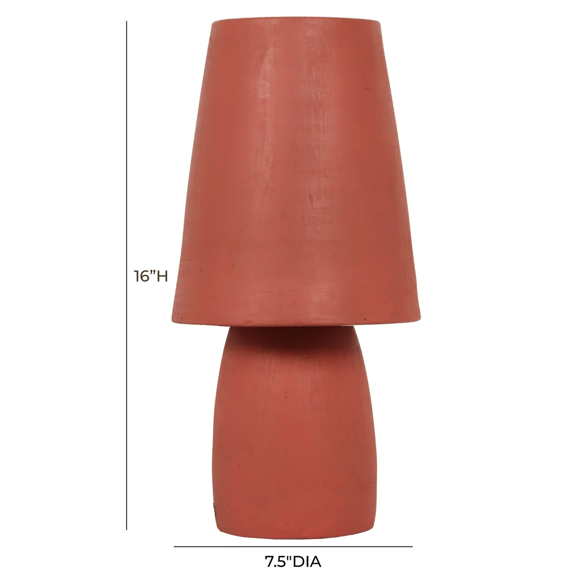 Porcini  Terracotta Table Lamp - Image 6