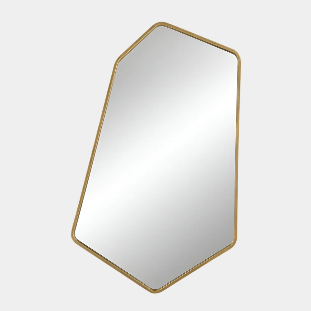 Linneah Large Mirror, Gold
