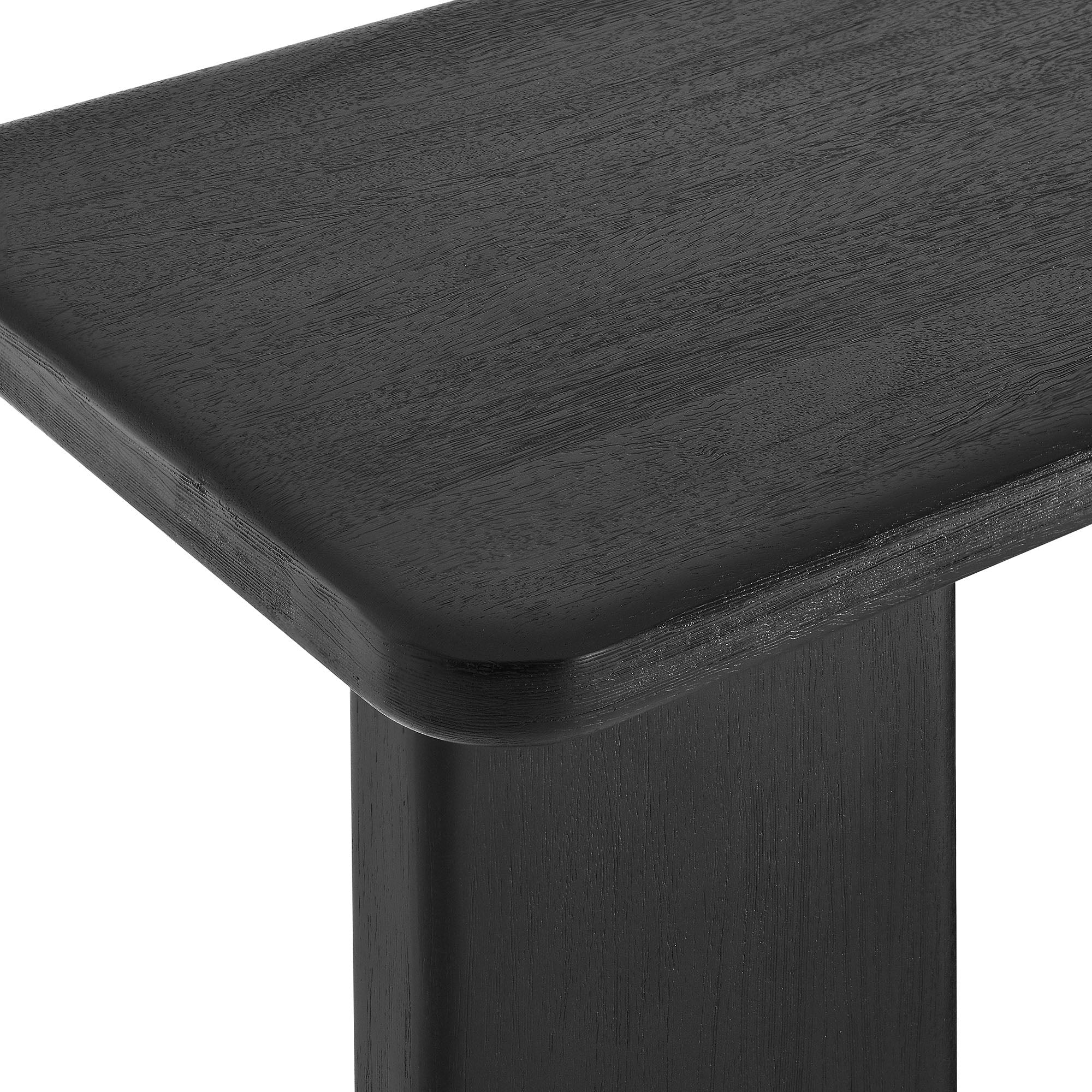 Porter 45" Wood Console Table in Black - Image 6