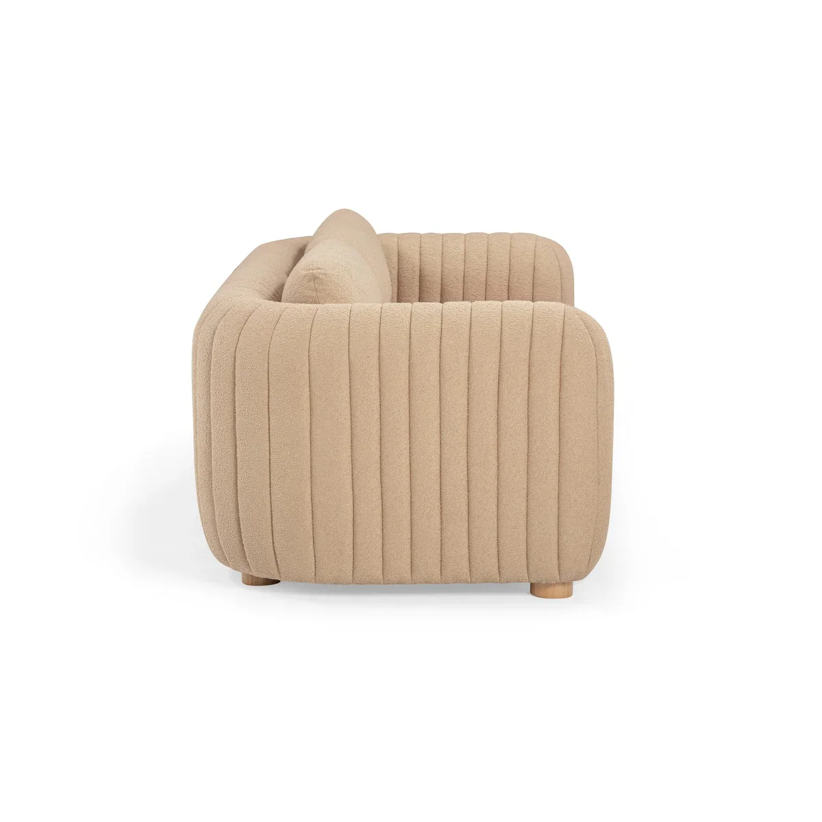 Porto 90" Honey Boucle Sofa - Image 4