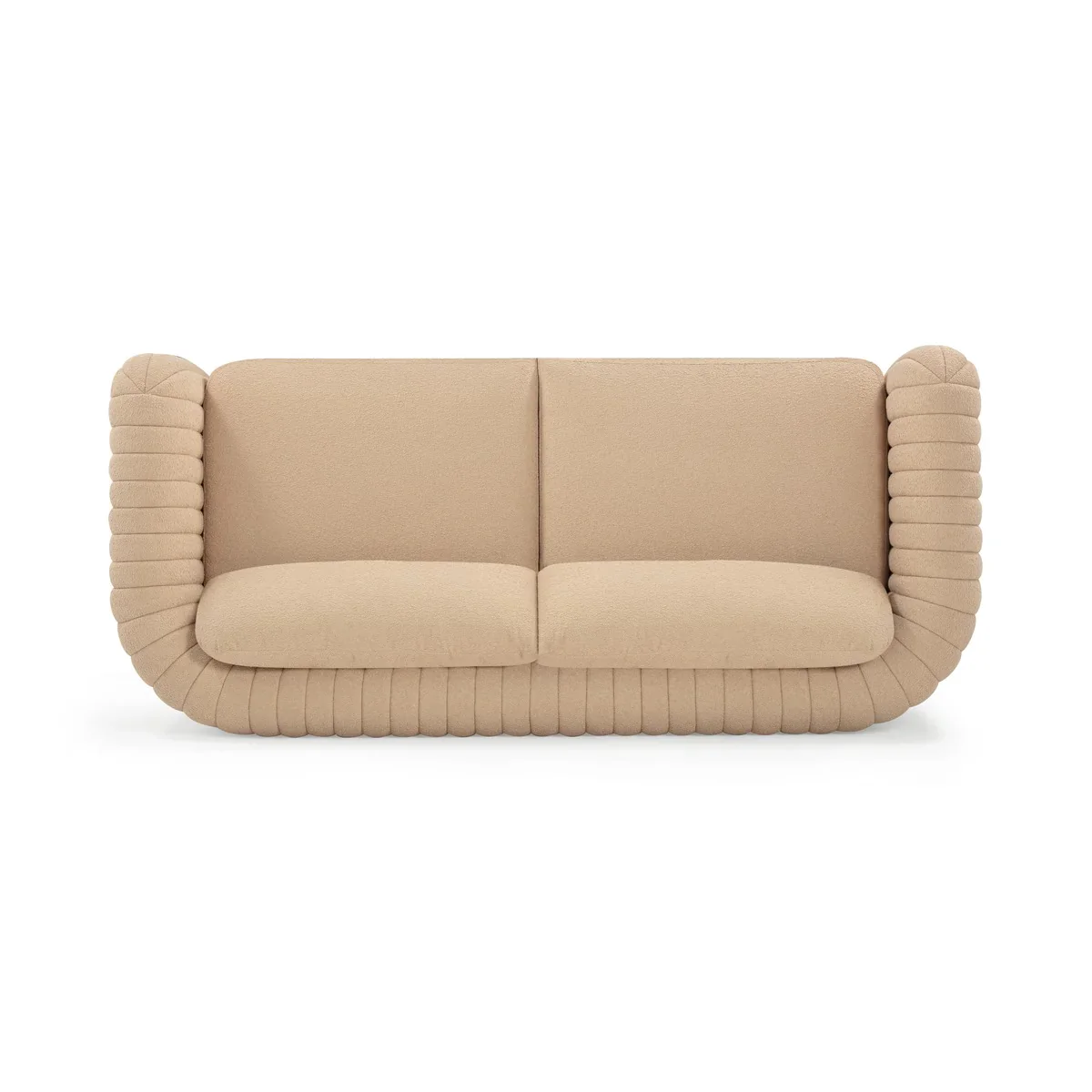 Porto 90" Honey Boucle Sofa - Image 8