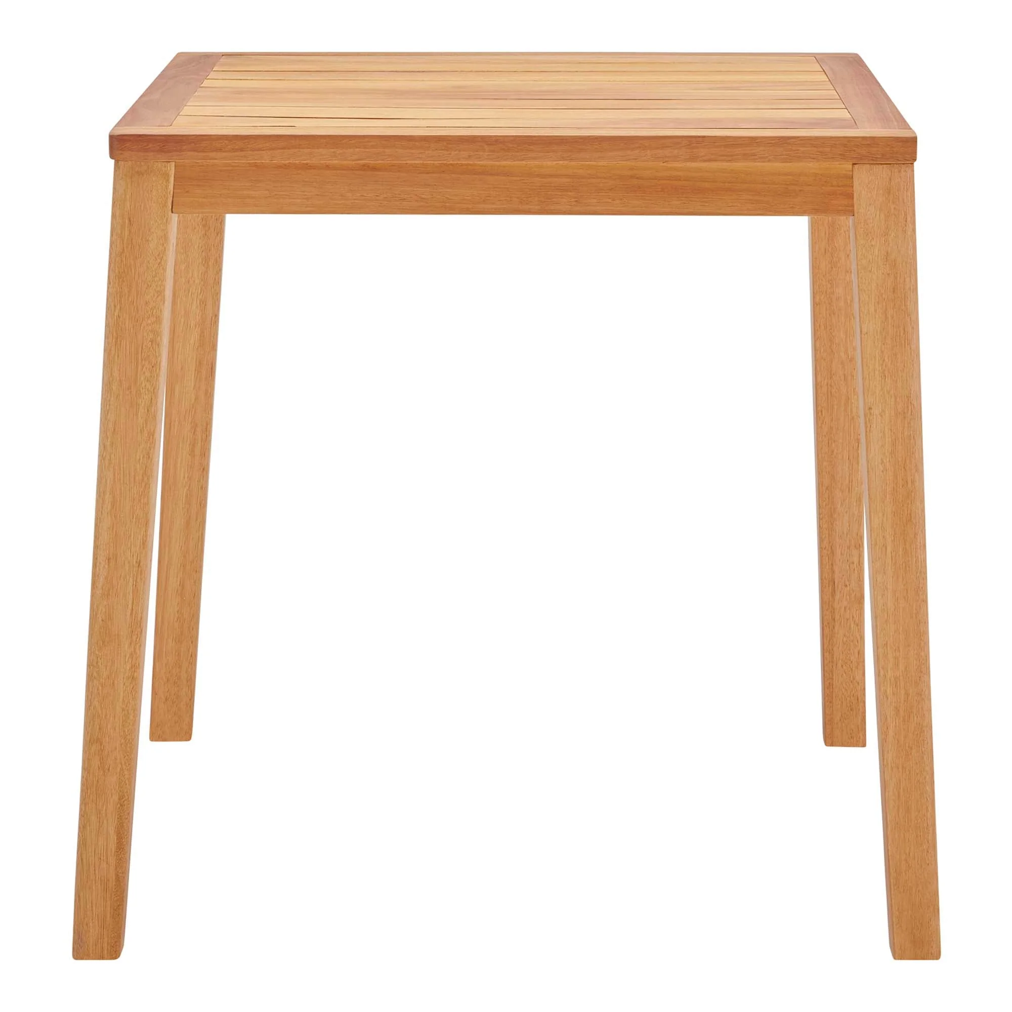 Portsmouth Karri Wood Outdoor Patio Bar Table in Natural - Image 3