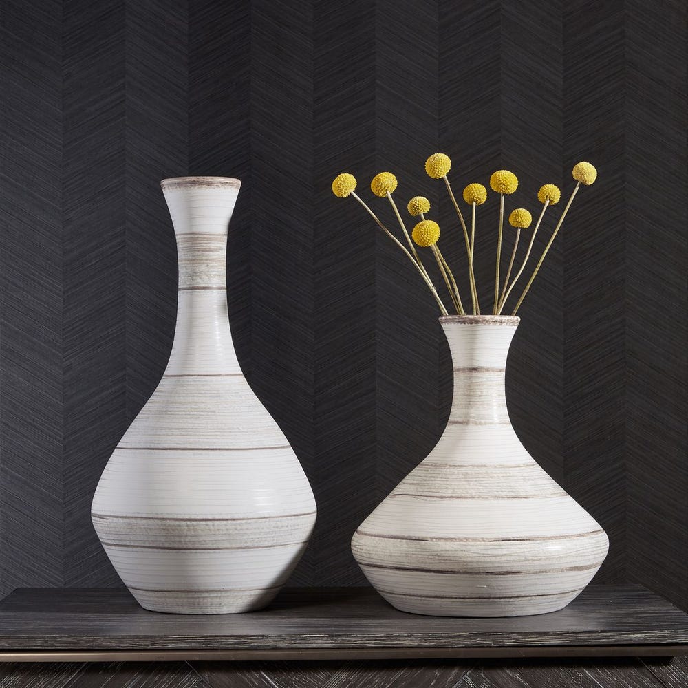 Potter Outdoor Vases, S/2 - Image 2
