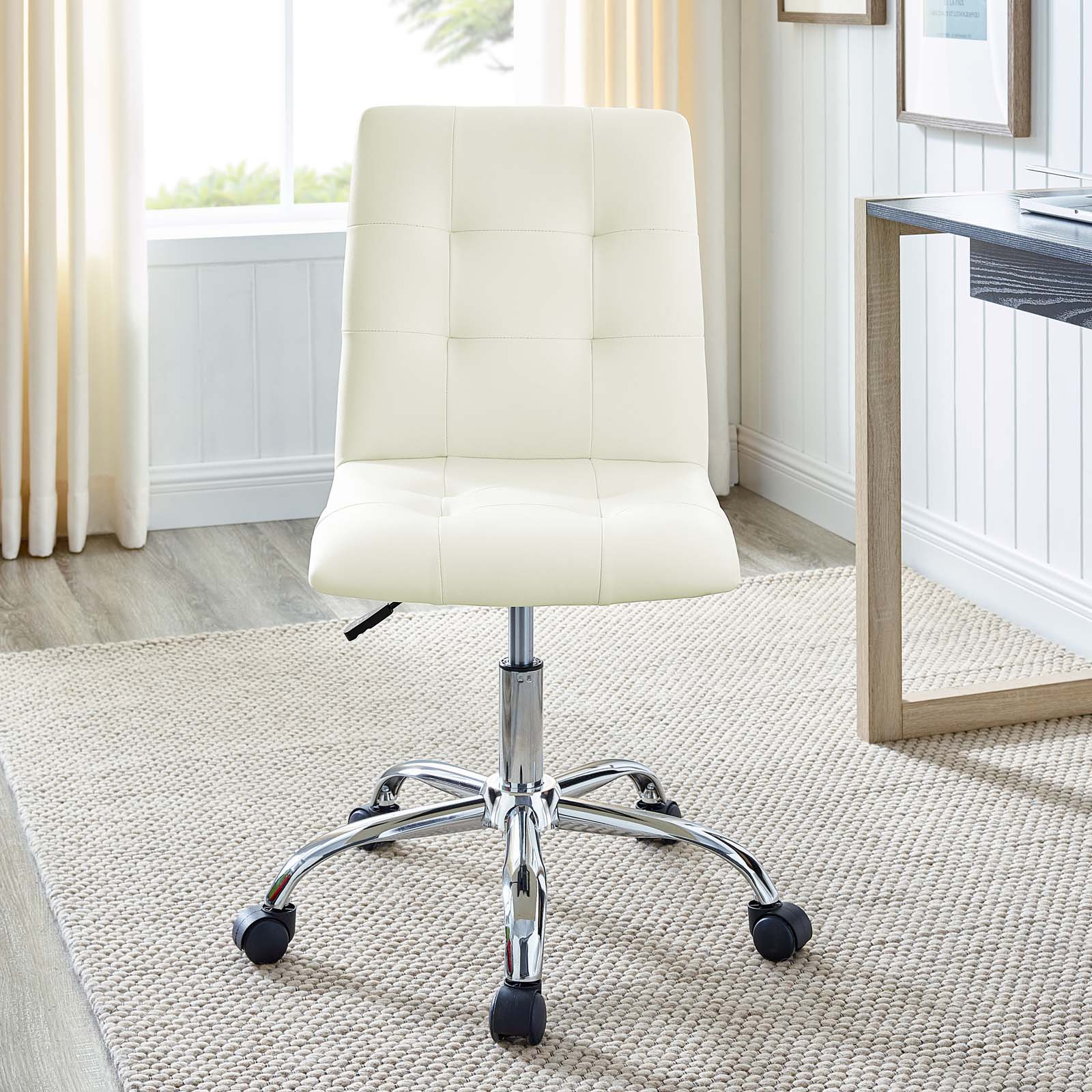 Prim Armless Mid Back Office Chair - Image 39