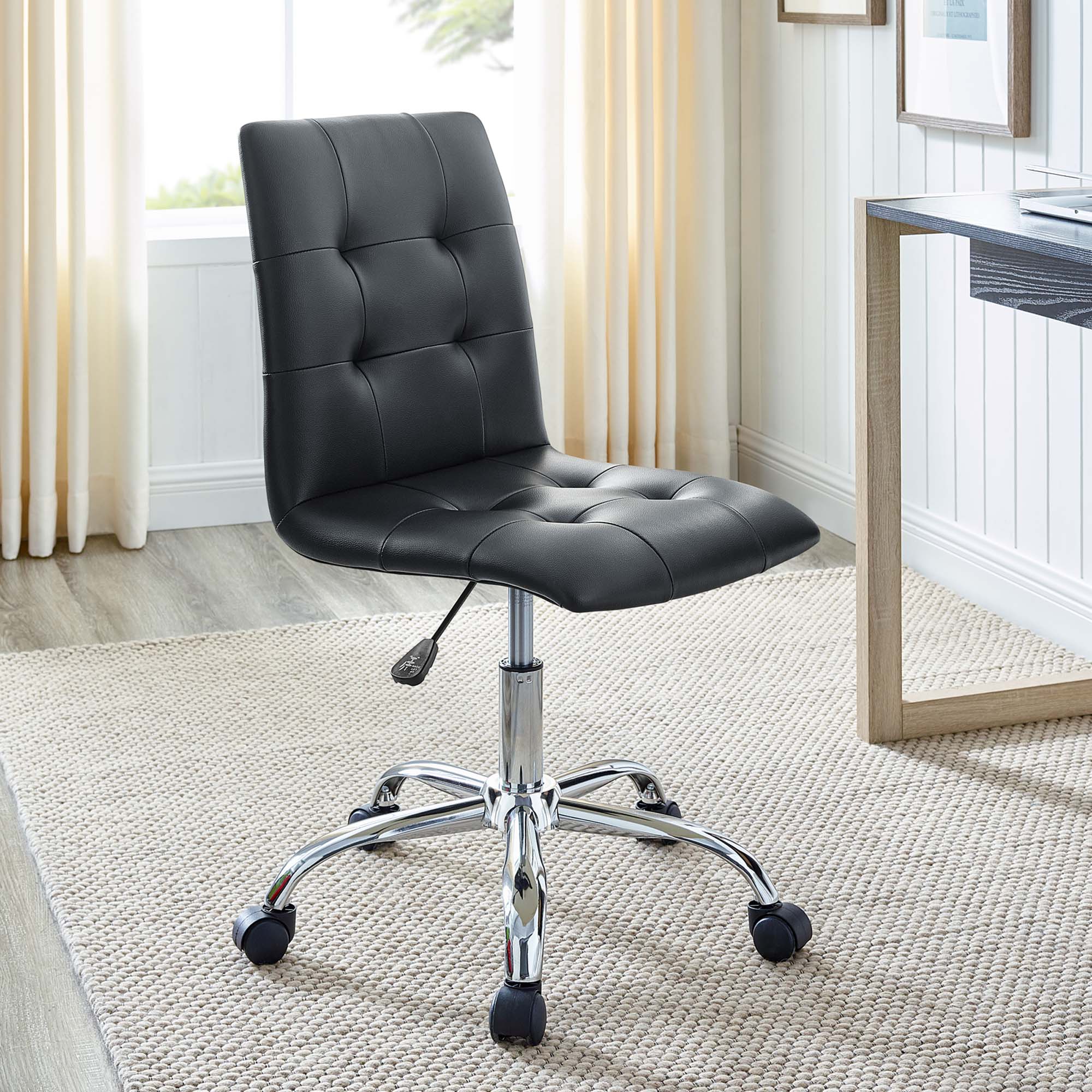 Prim Armless Mid Back Office Chair - Image 5