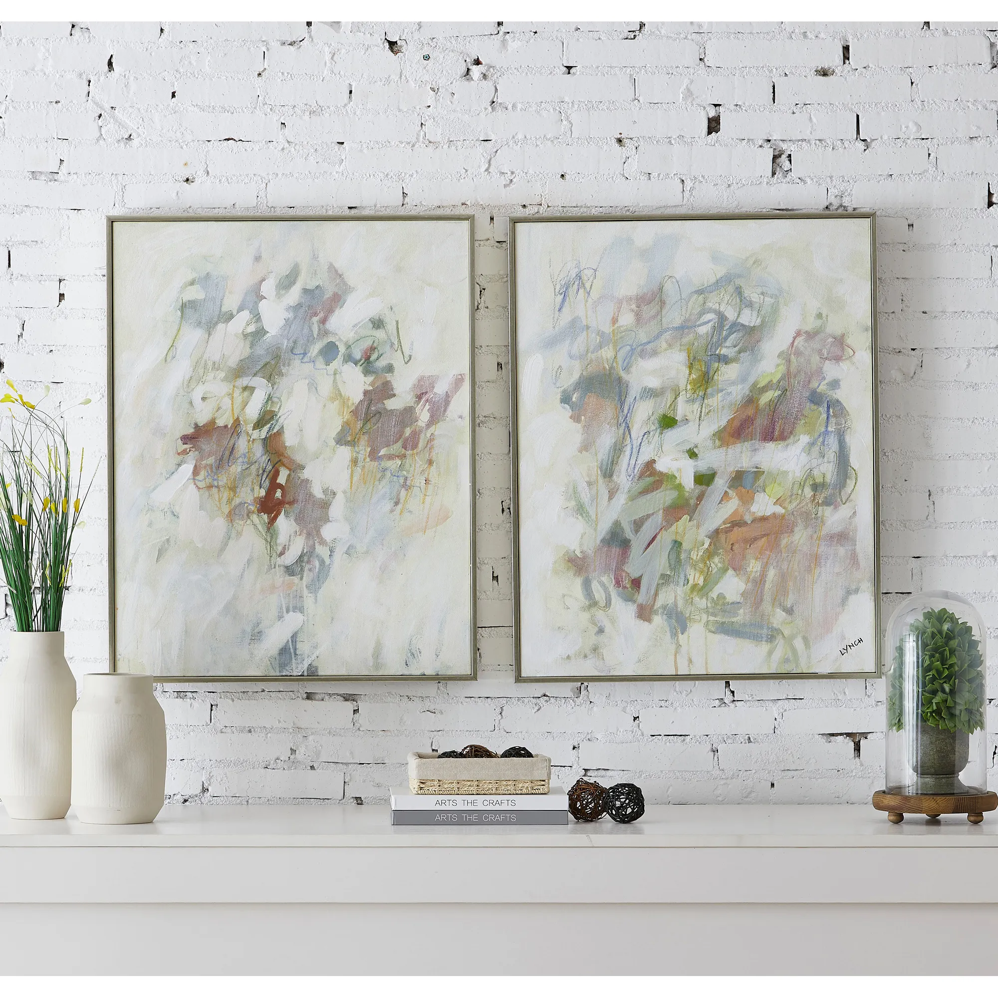 Pristina Hand Painted Set Of 2 - Image 2
