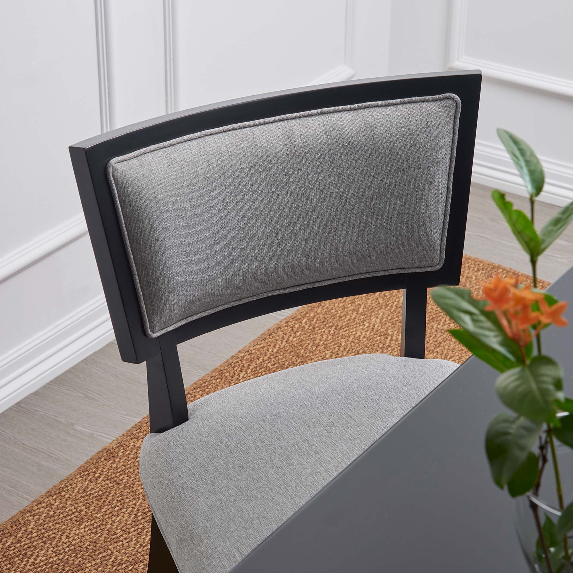 Pristine Upholstered Fabric Dining Chairs Set of 2 - Image 11
