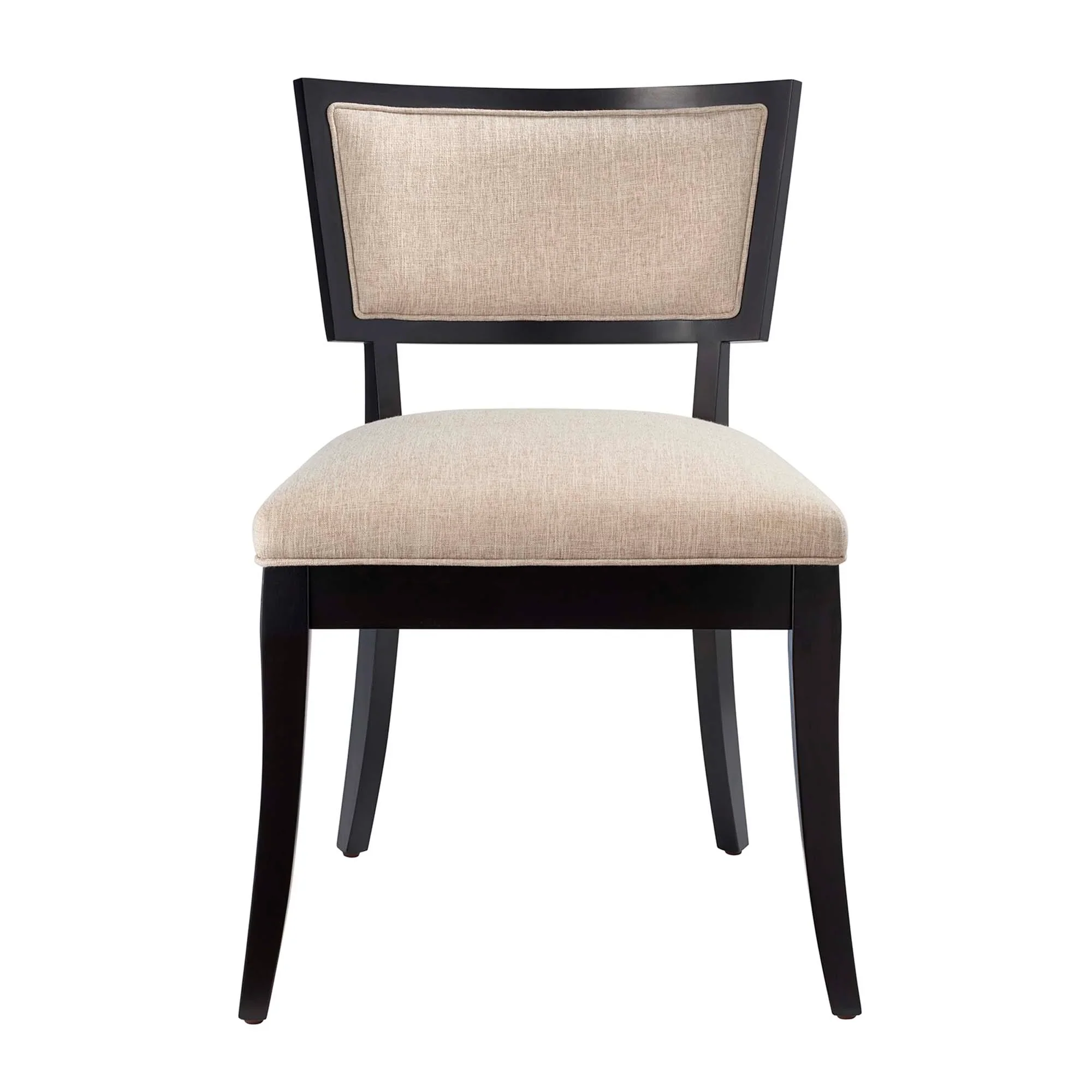 Pristine Upholstered Fabric Dining Chairs Set of 2 - Image 7