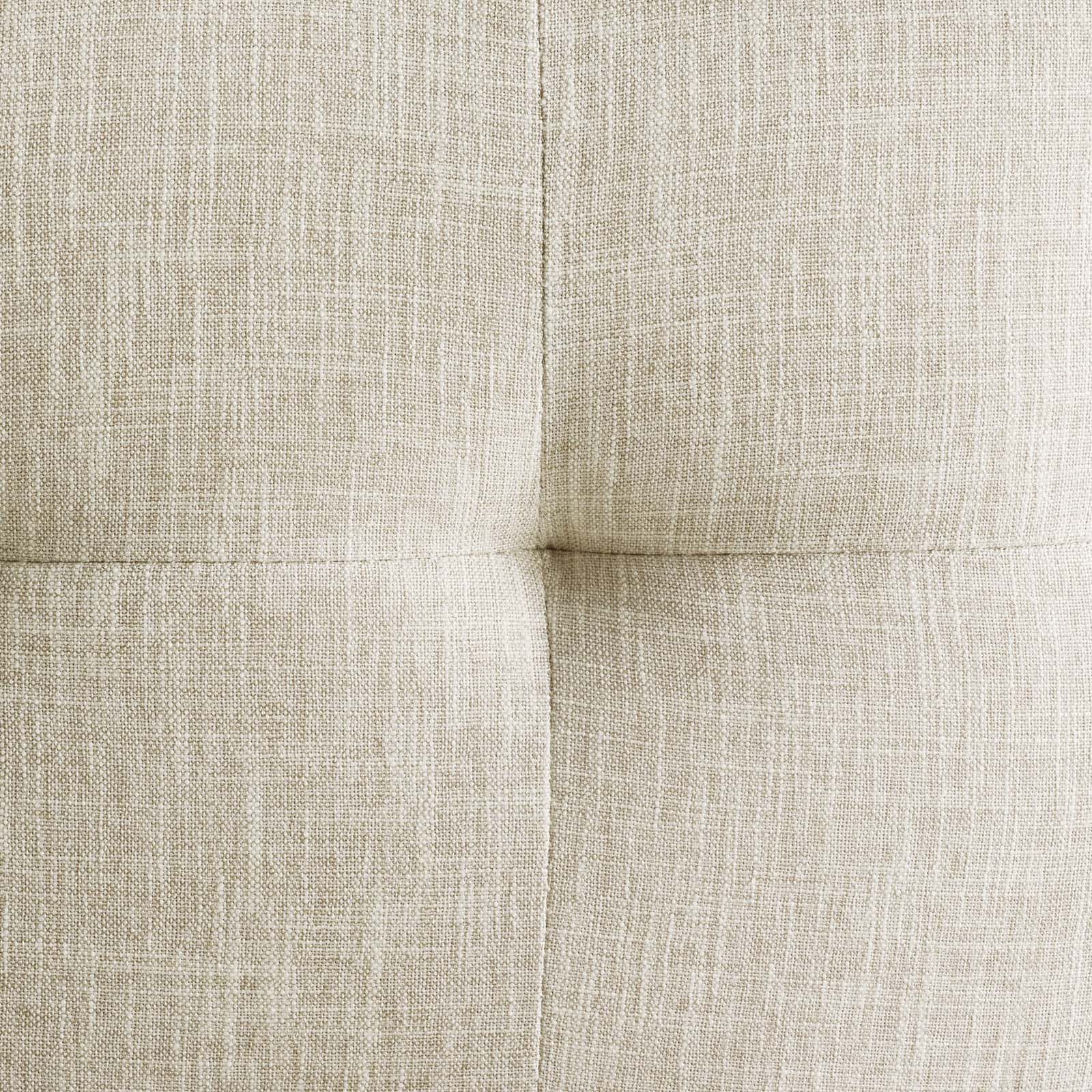 Privy Gold Stainless Steel Upholstered Fabric Dining Accent Chair - Image 7