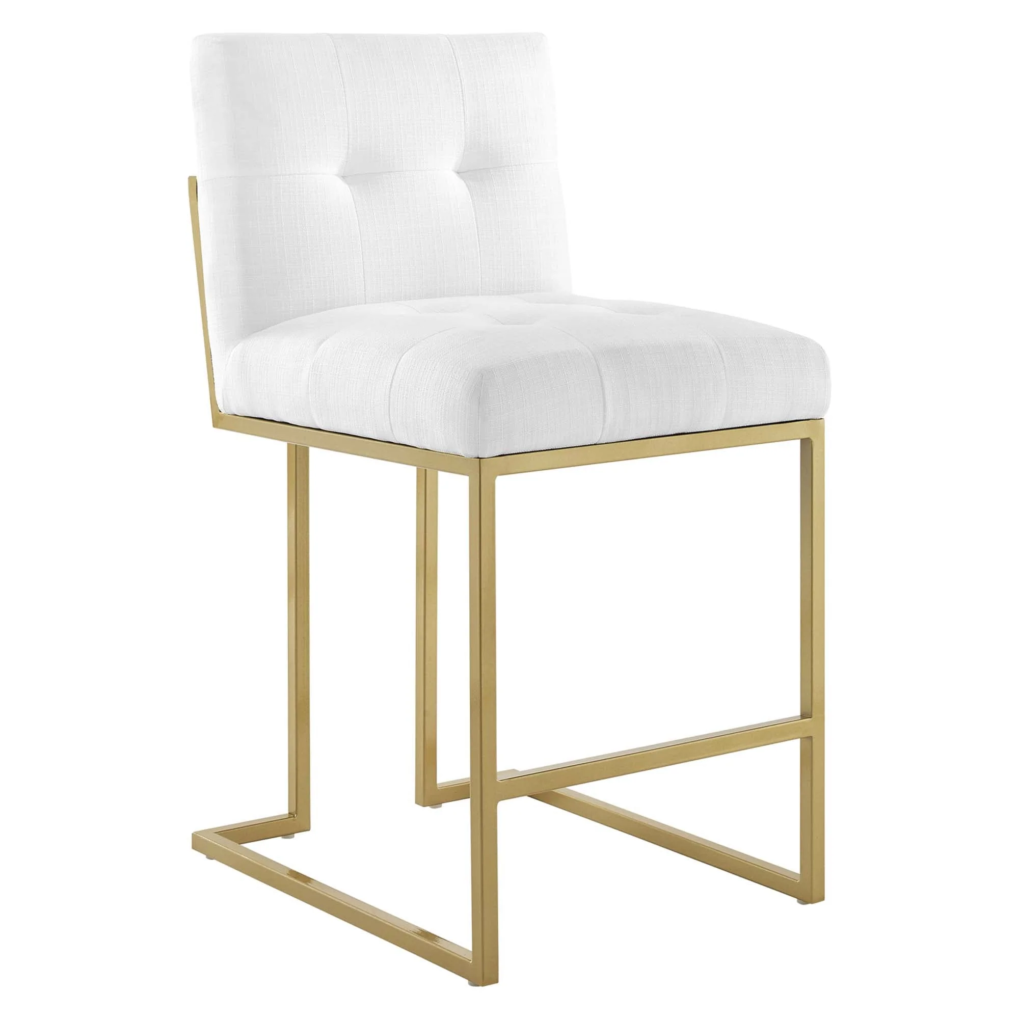 Privy Counter Stool Upholstered Fabric Set of 2 - Image 11