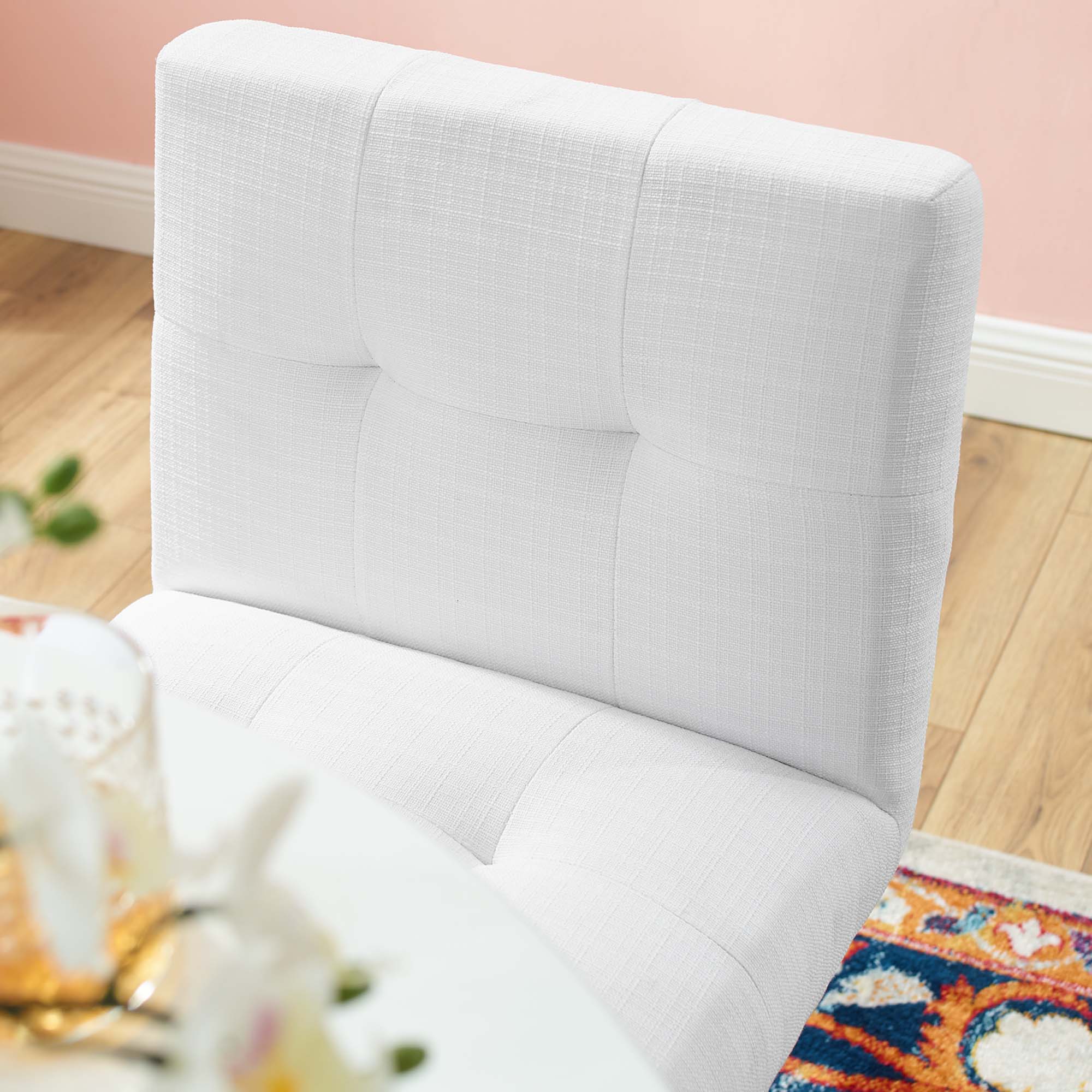 Privy Counter Stool Upholstered Fabric Set of 2 - Image 16