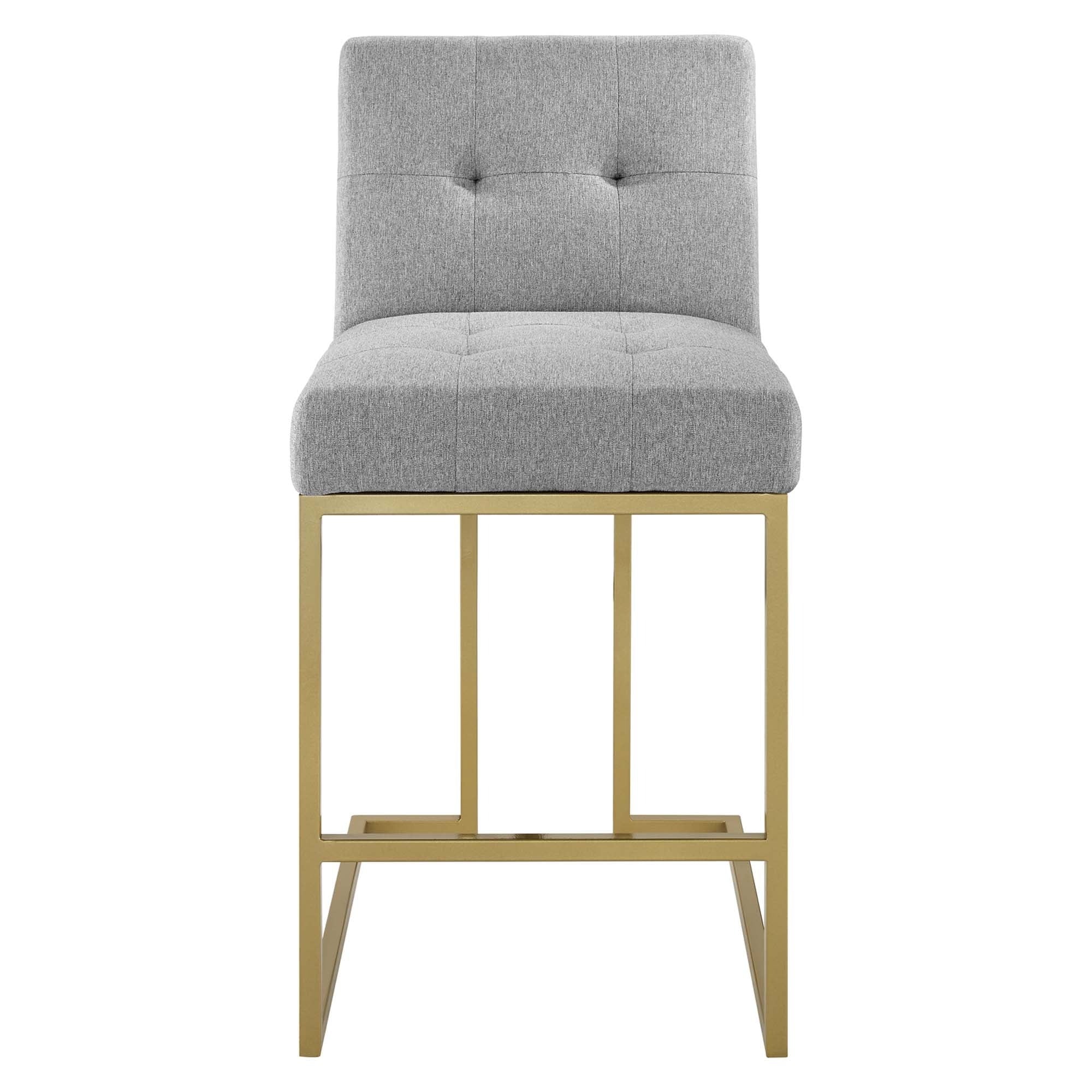 Privy Counter Stool Upholstered Fabric Set of 2 - Image 23