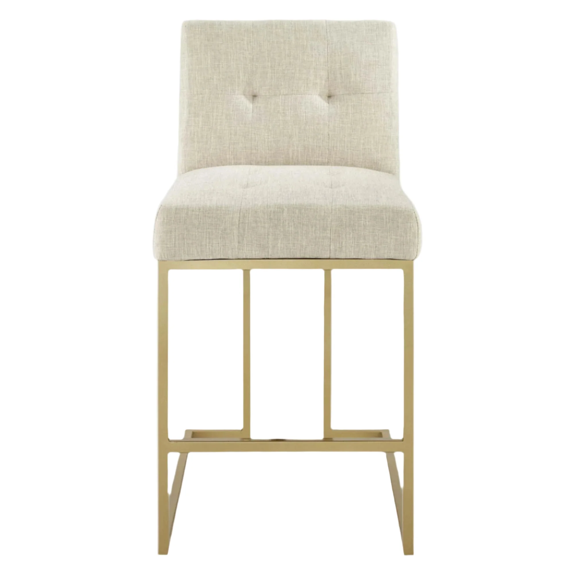 Privy Counter Stool Upholstered Fabric Set of 2 - Image 6