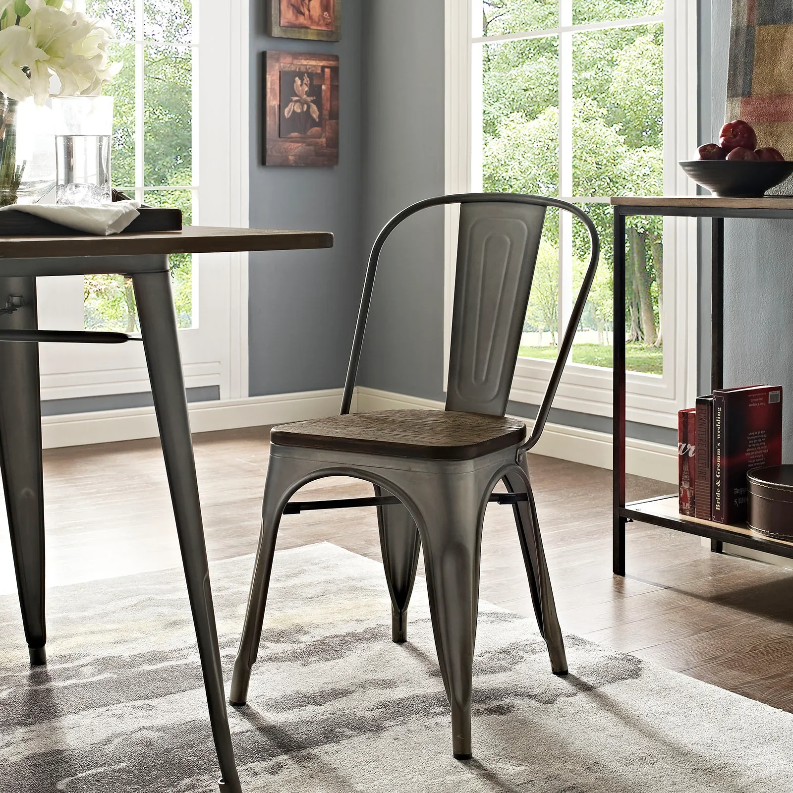 Promenade Bamboo Side Chair - Image 5