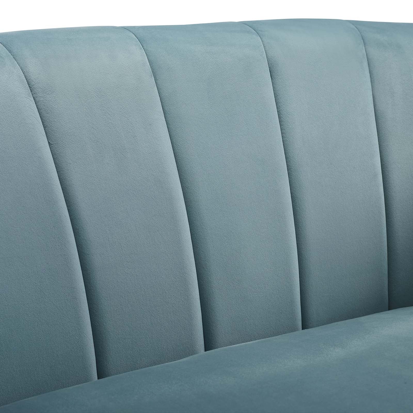Prospect Channel Tufted Performance Velvet Armchair - Image 10