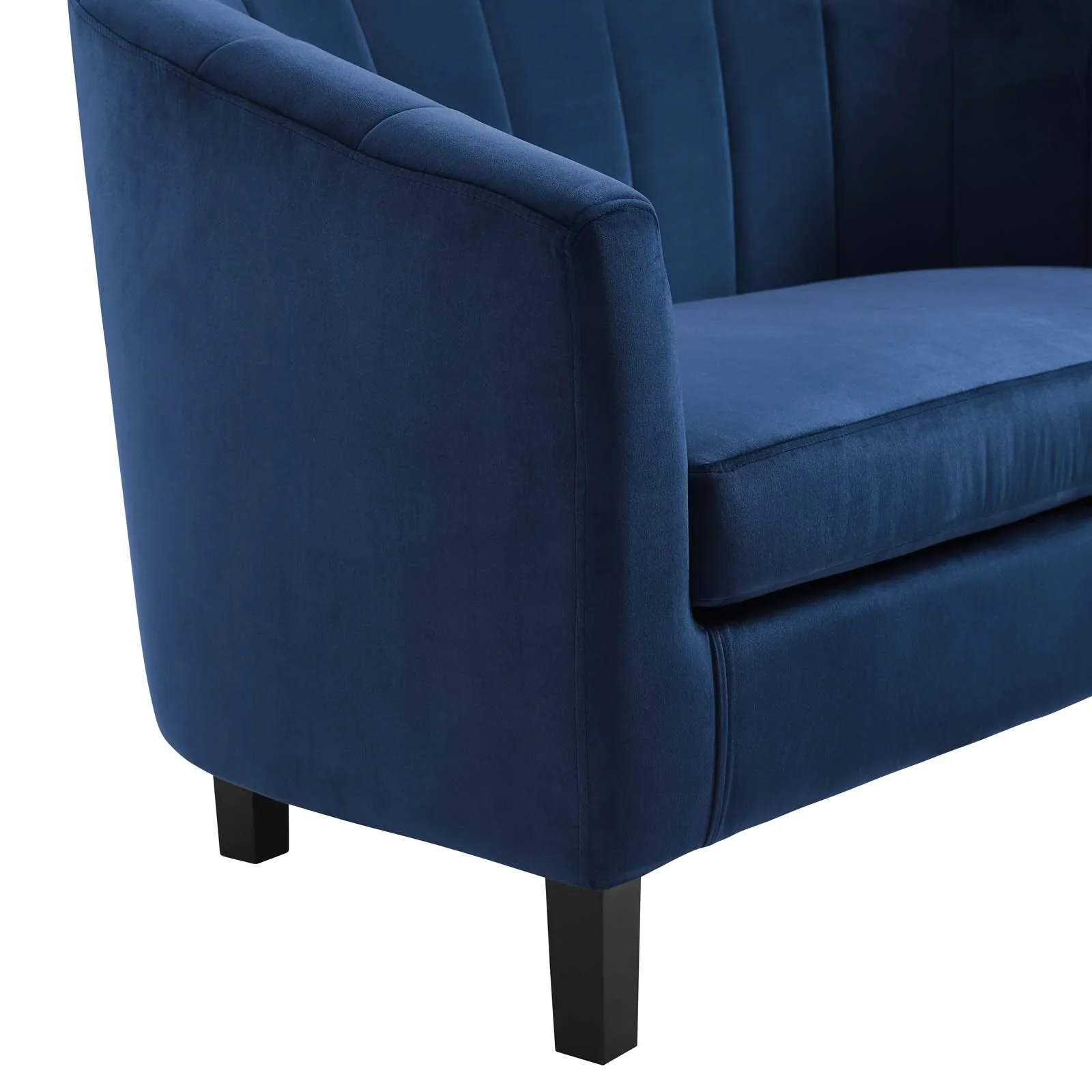 Prospect Channel Tufted Performance Velvet Armchair - Image 16