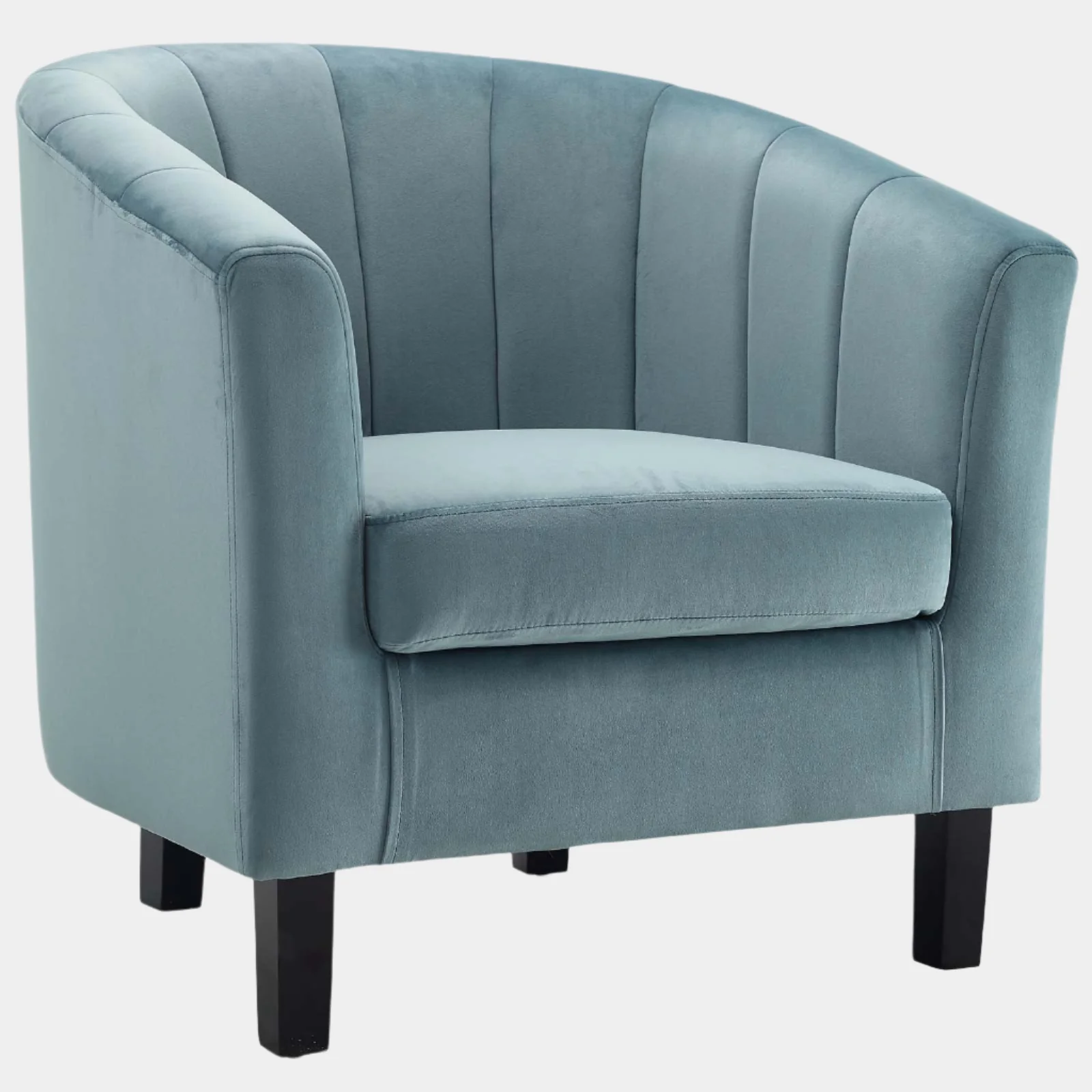 Prospect Channel Tufted Performance Velvet Armchair - Image 7