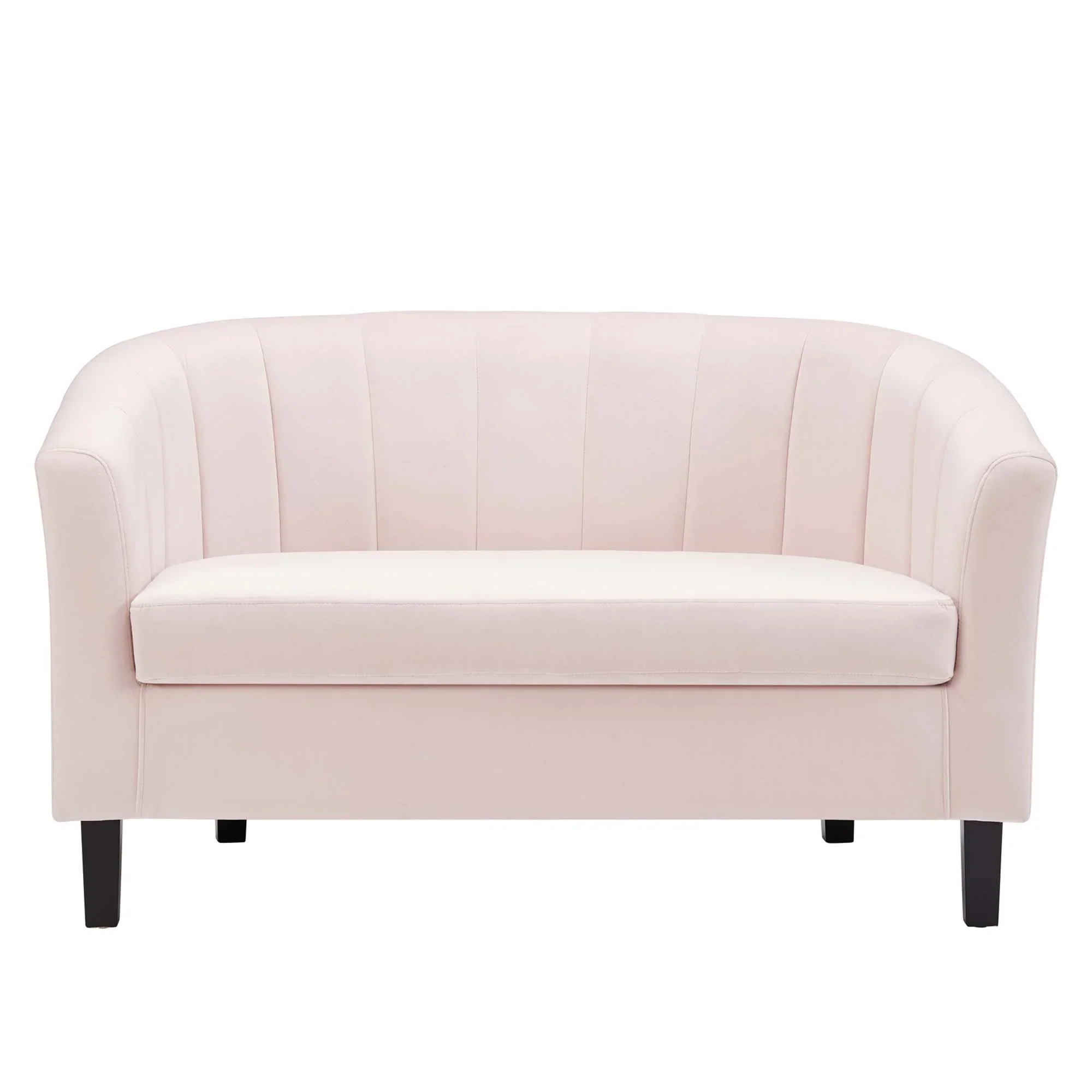 Prospect Channel Tufted Performance Velvet Loveseat - Image 5