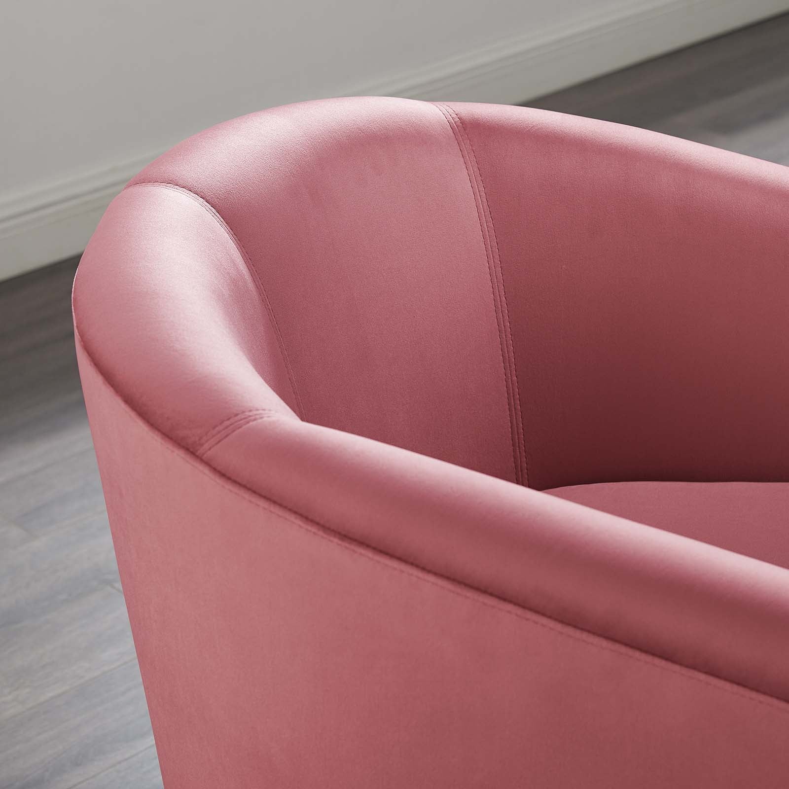 Prospect Performance Velvet Armchair - Image 8