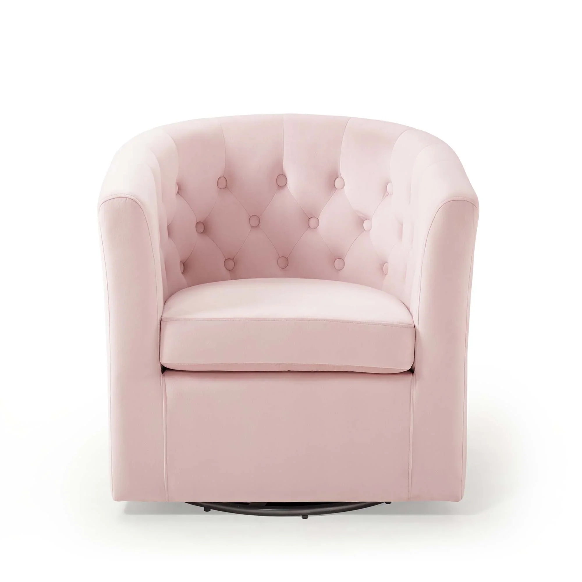 Prospect Tufted Performance Velvet Swivel Armchair - Image 11