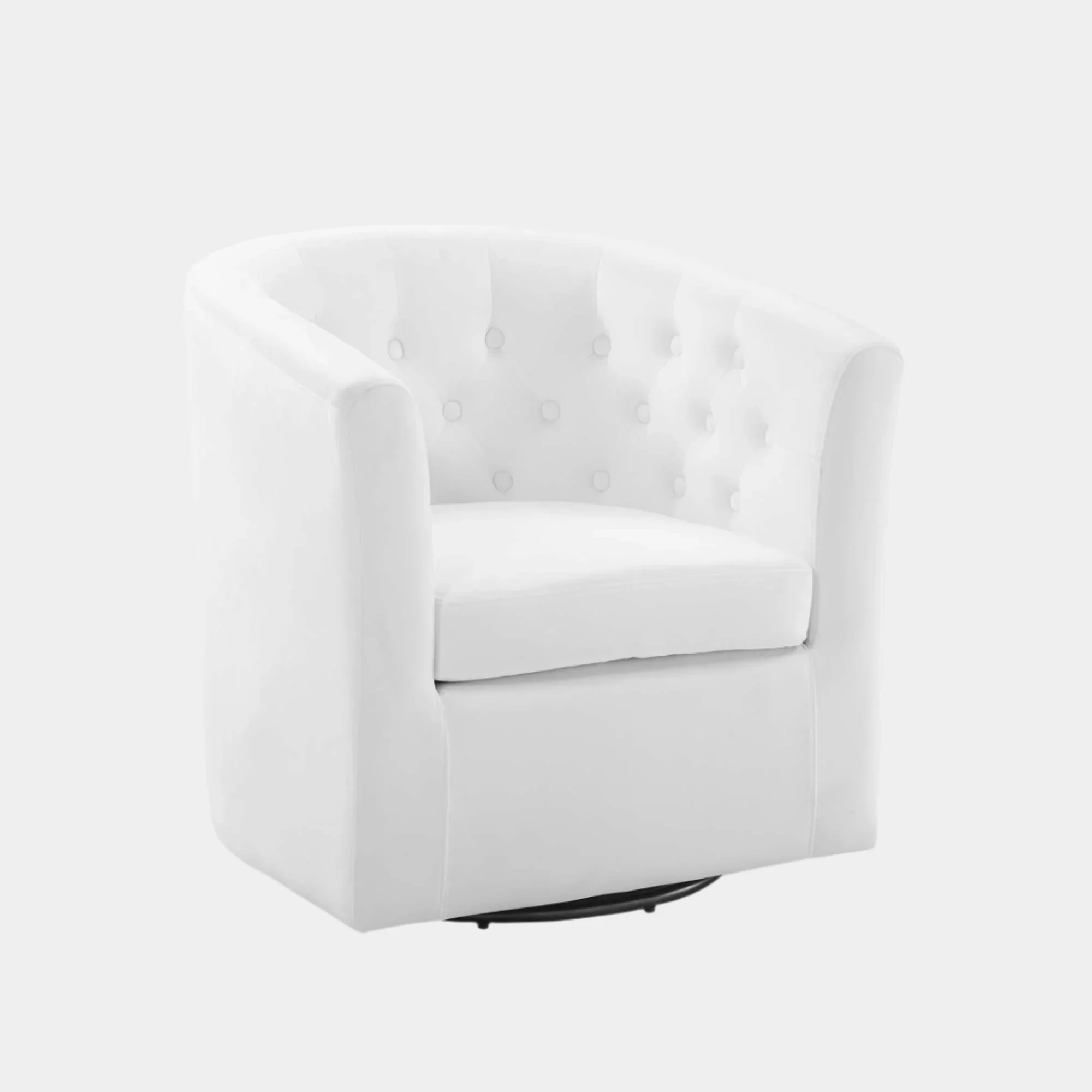 Prospect Tufted Performance Velvet Swivel Armchair - Image 17