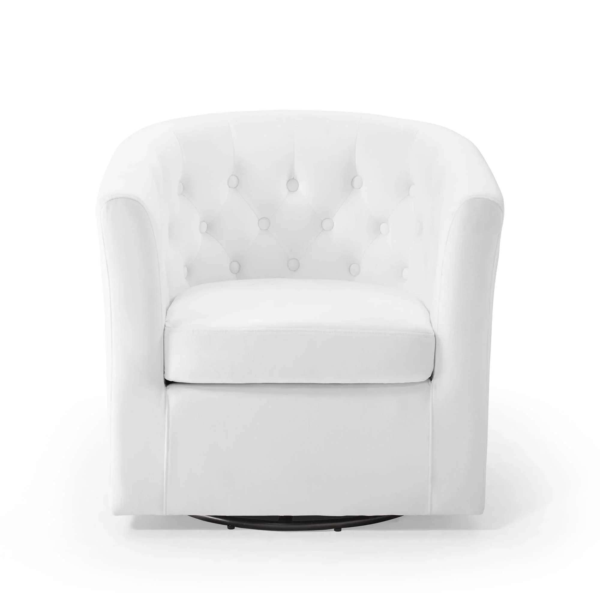 Prospect Tufted Performance Velvet Swivel Armchair - Image 19