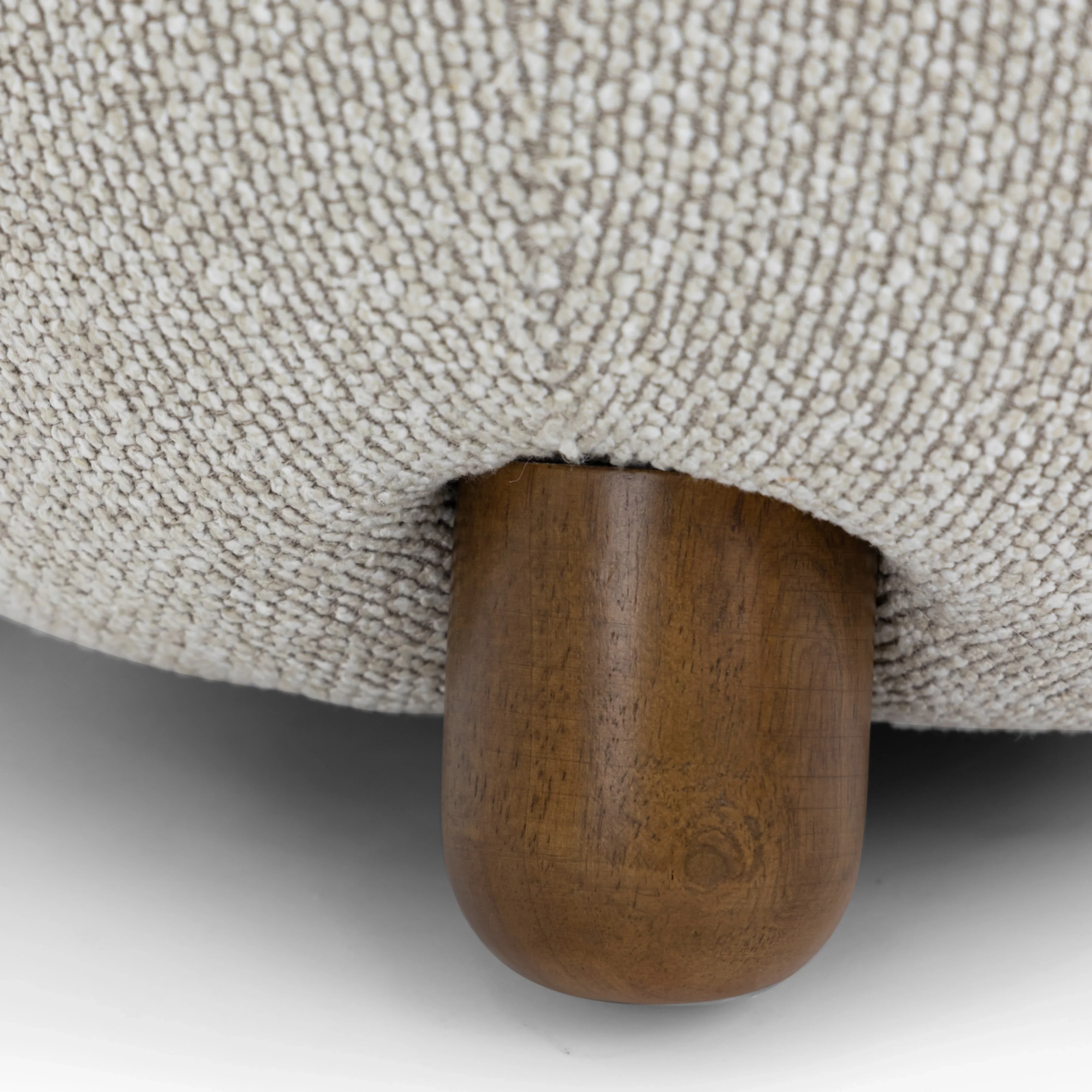 Pucker Warm Grey Performance Boucle Accent Chair - Image 5