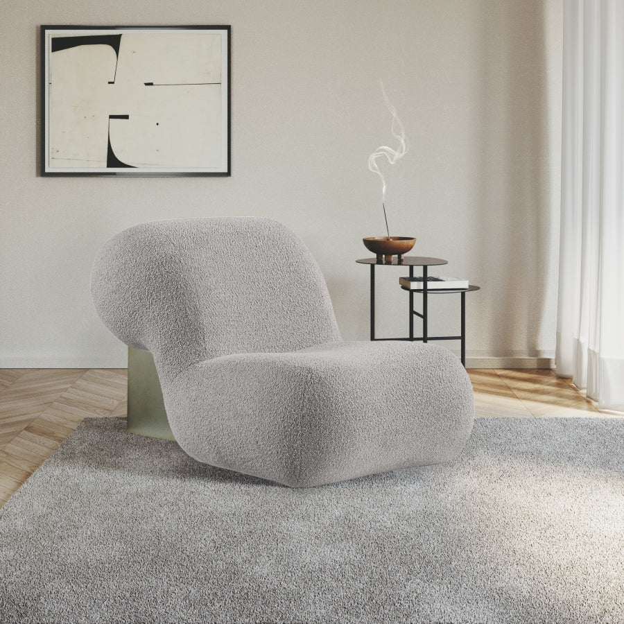 Quadra Boucle Fabric Upholstered Accent Chair - Image 14