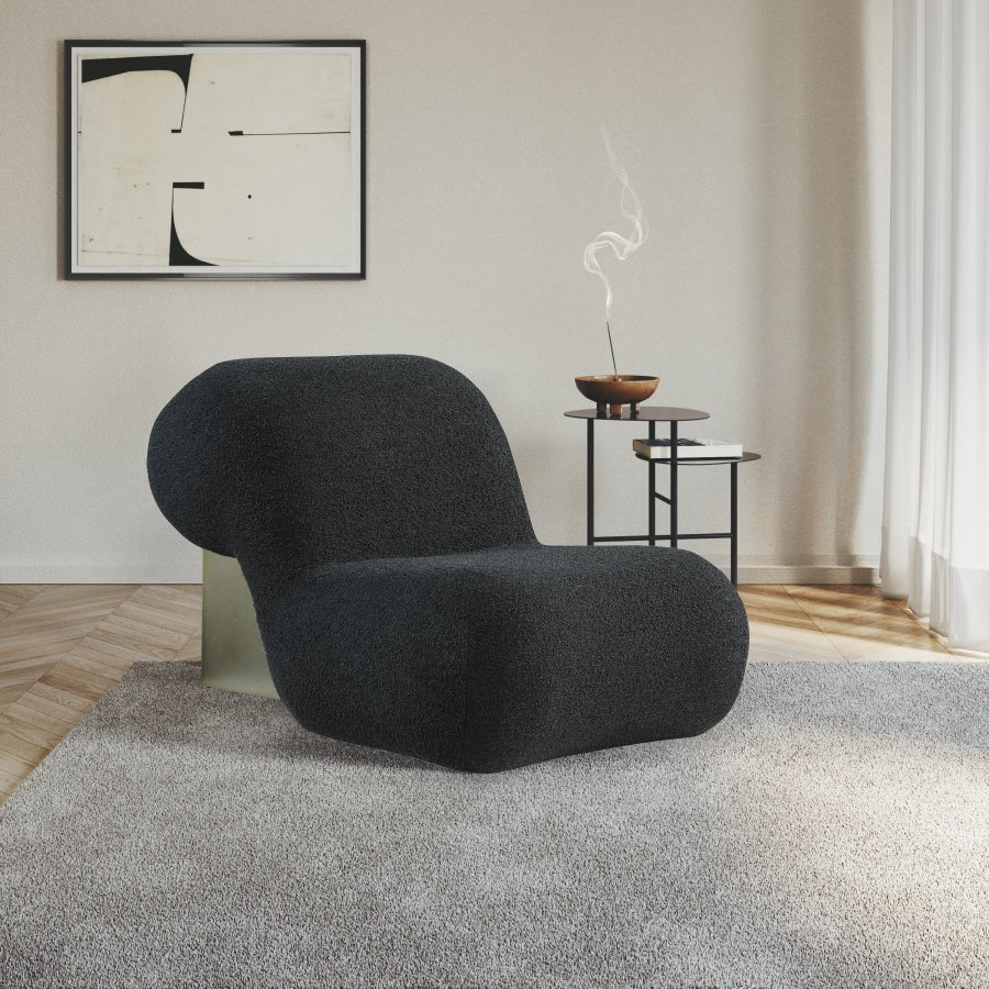 Quadra Boucle Fabric Upholstered Accent Chair - Image 2