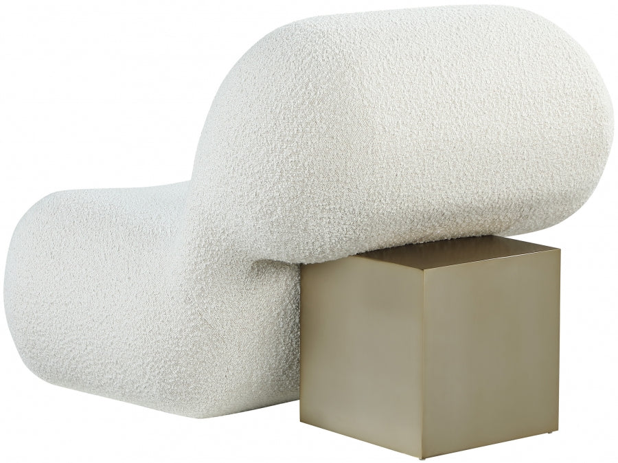 Quadra Boucle Fabric Upholstered Accent Chair - Image 9
