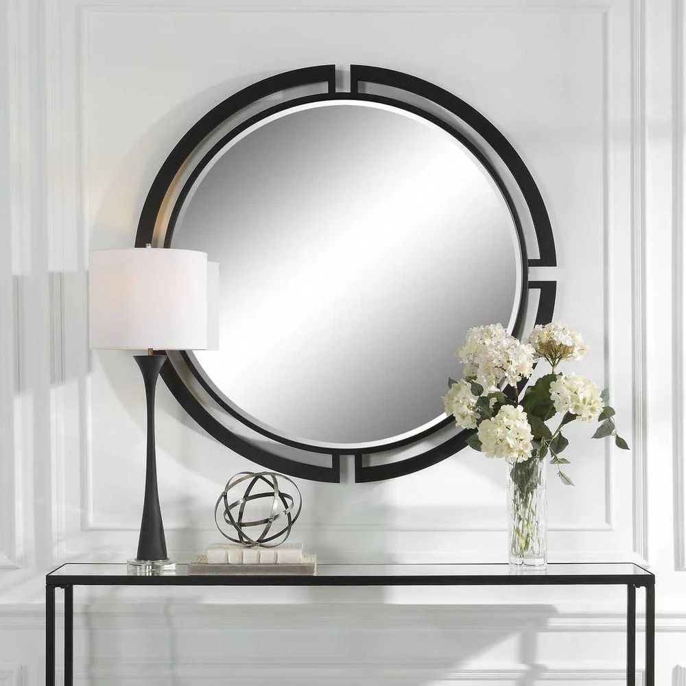 Quadrant Round Mirror - Image 2