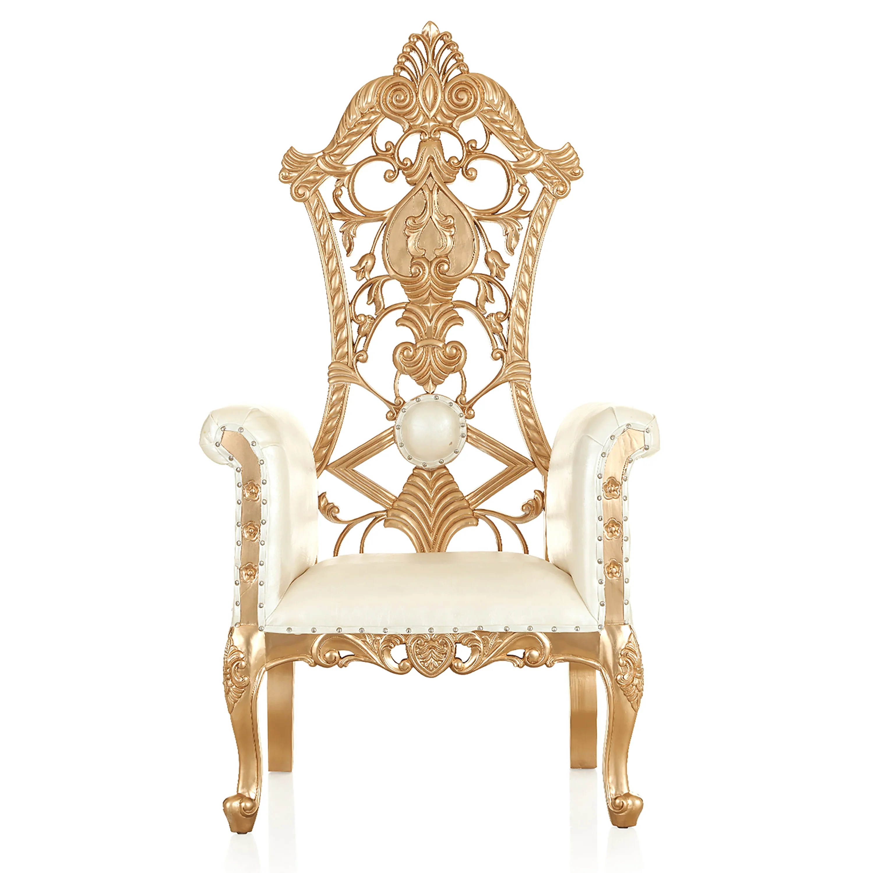 Queen Amina Royal Throne Chair - Image 3