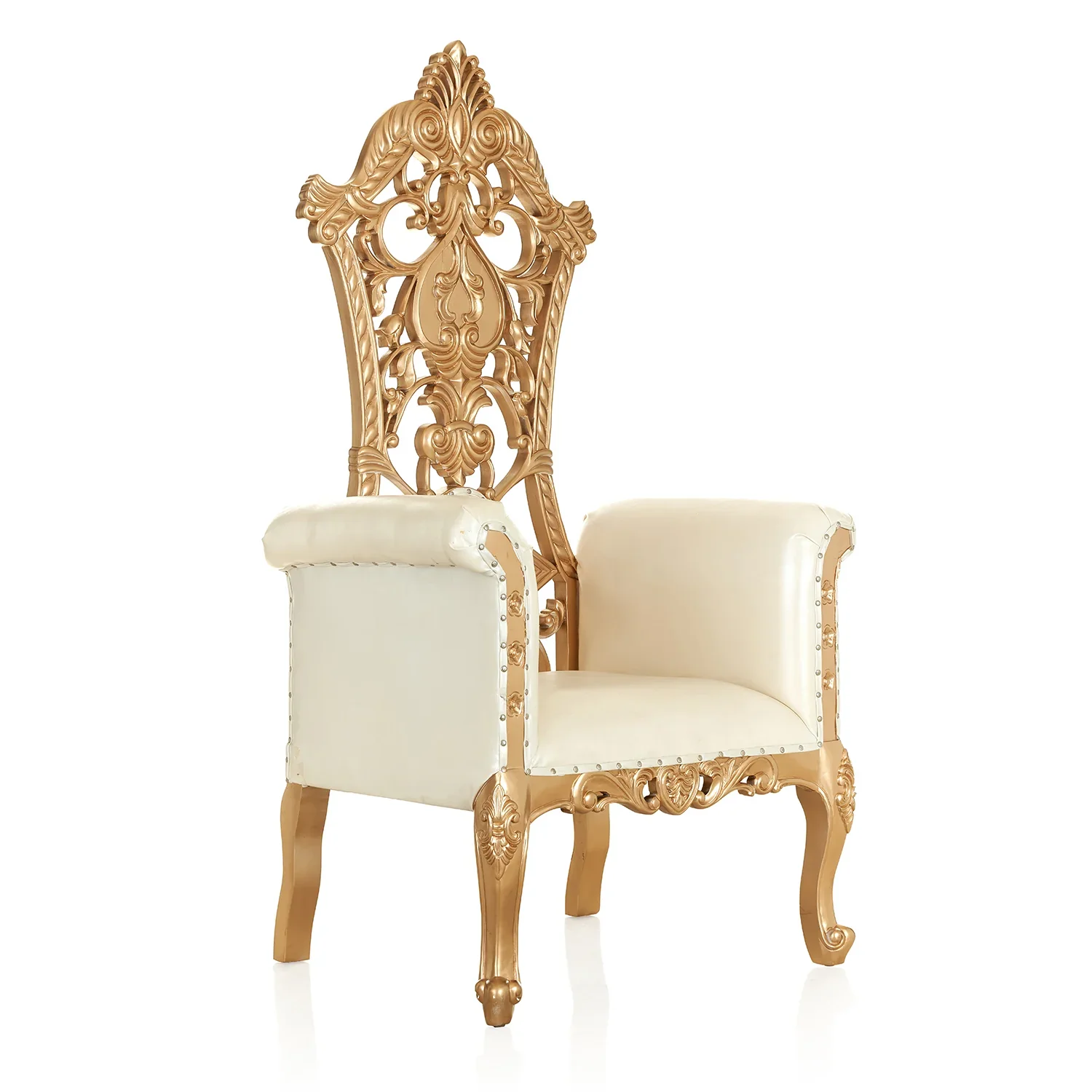 Queen Amina Royal Throne Chair - Image 4
