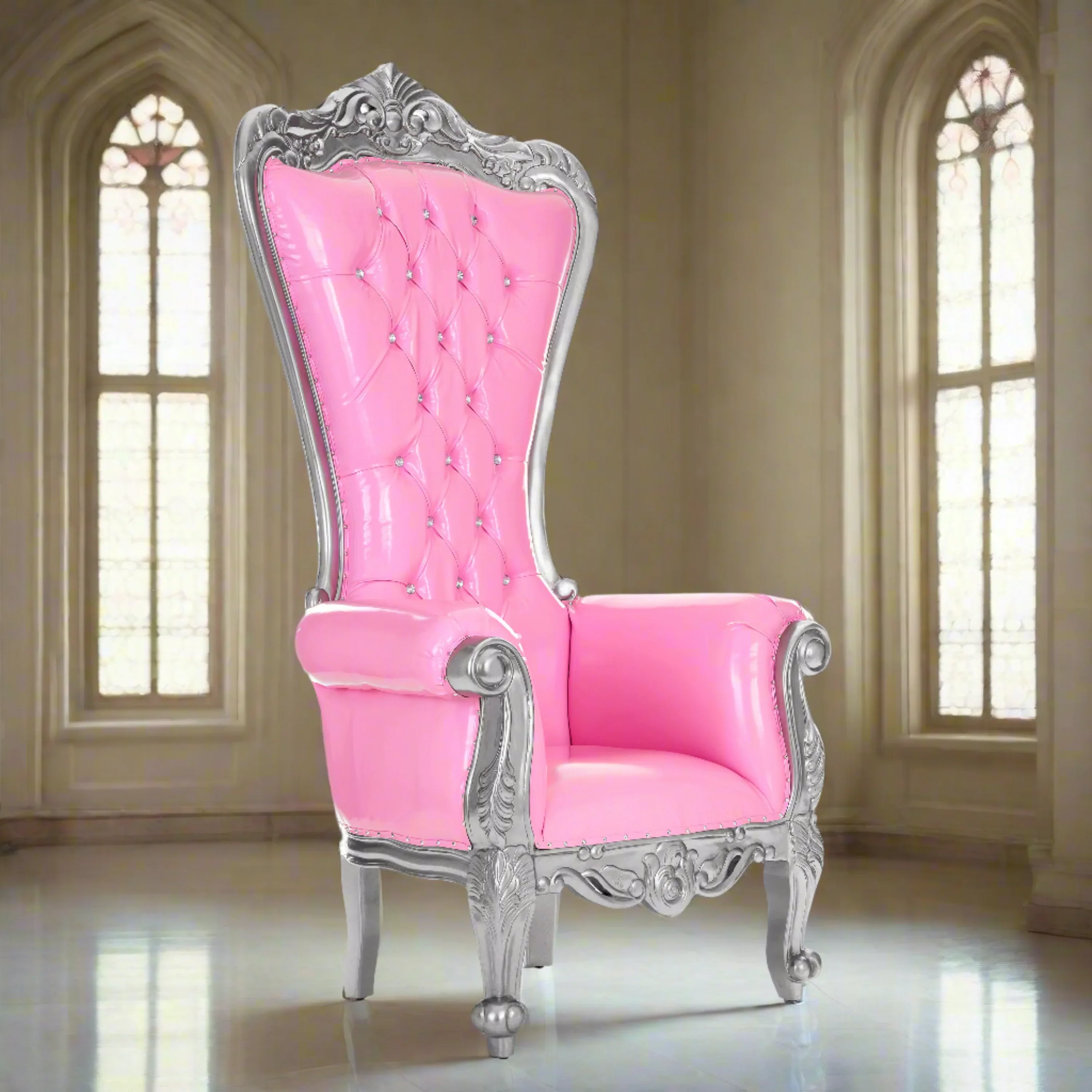 Queen Miriam Throne Chair - Image 6