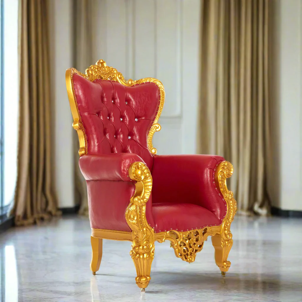 Queen Sonia Throne Chair - Image 8