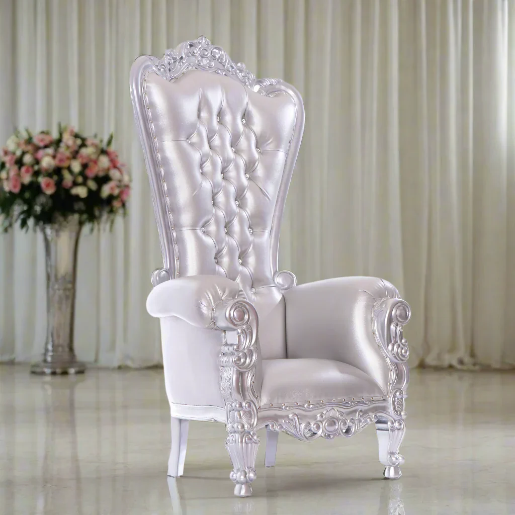 Queen Tiffany Throne Chair - Vinyl - Image 32