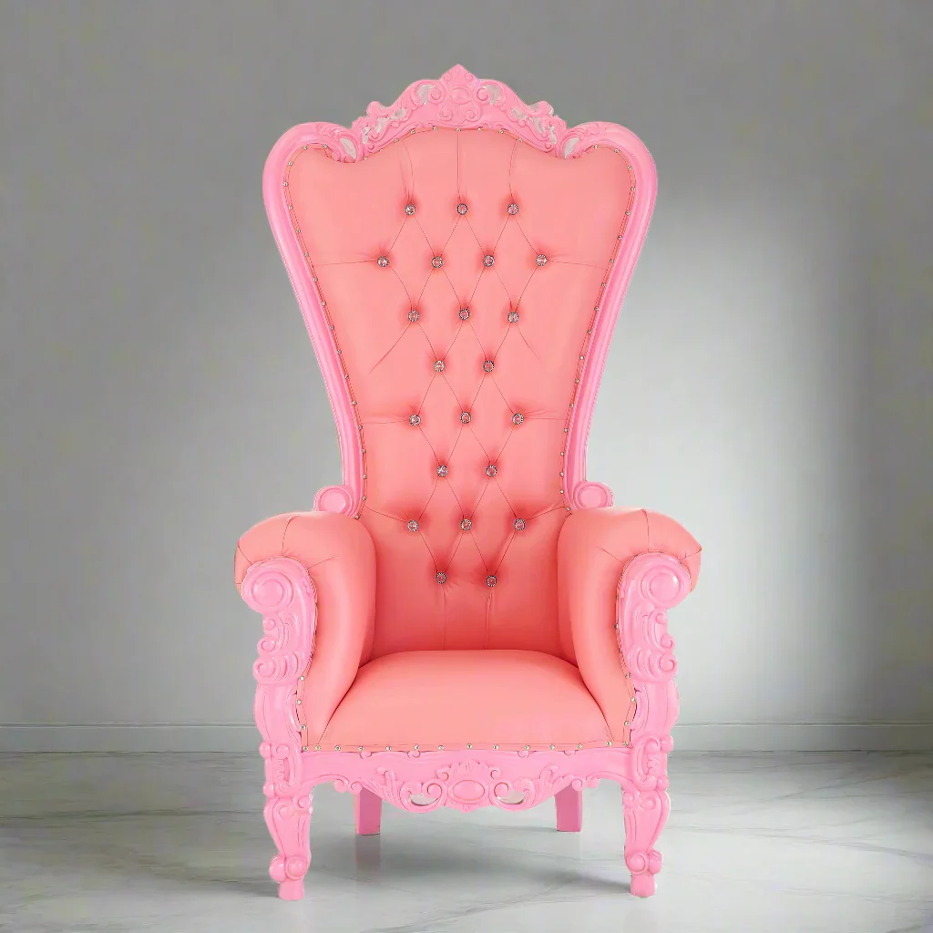 Queen Tiffany Throne Chair - Vinyl - Image 36