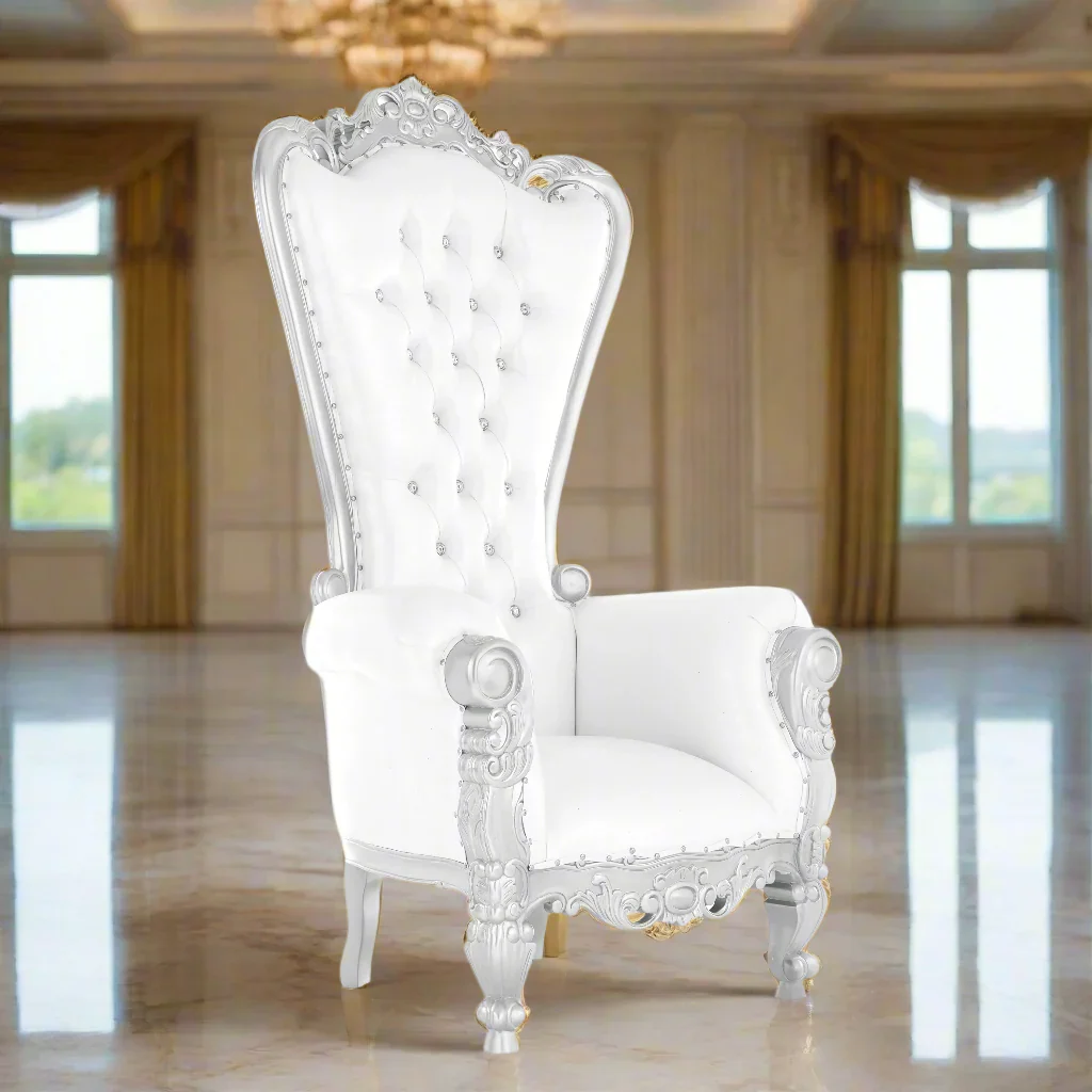 Queen Tiffany Throne Chair - Vinyl - Image 5