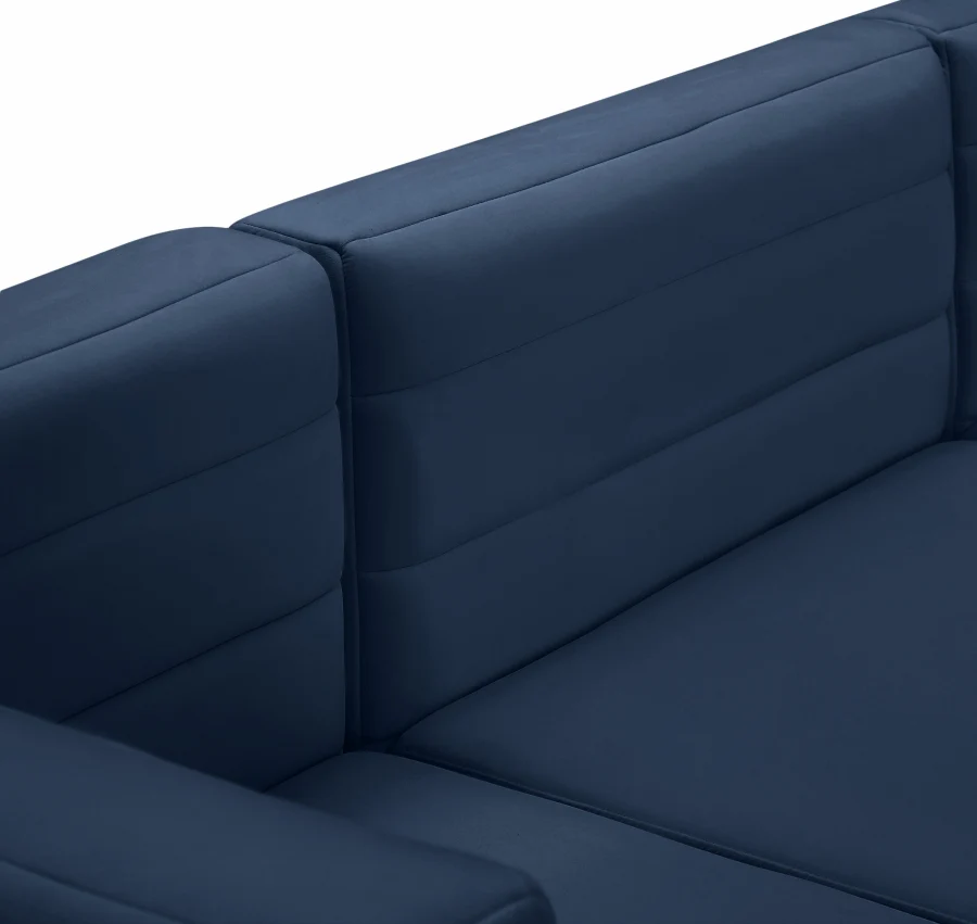 Quincy Velvet Upholstered Comfort Corner Modular Chair - Image 53