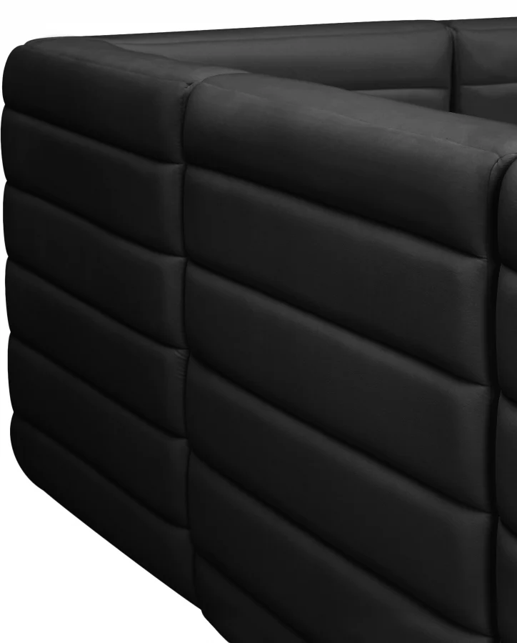 Quincy Velvet Upholstered Comfort Corner Modular Chair - Image 9