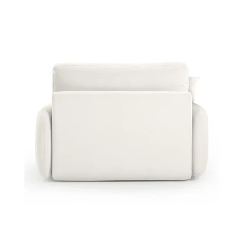 Rachelle Cream Performance Velvet Lounge Chair - Image 5