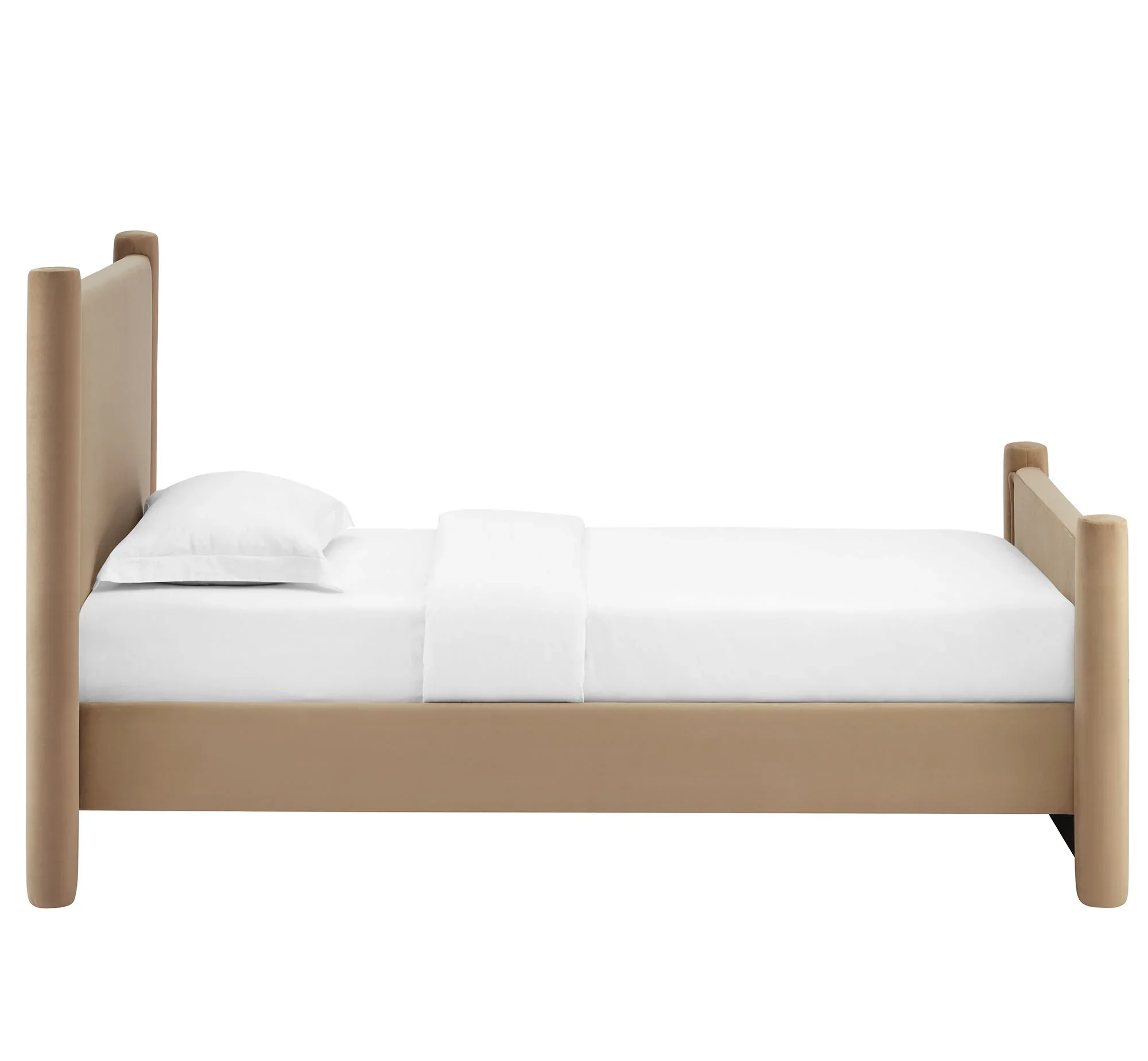 Rael Performance Velvet Platform Bed - Image 33