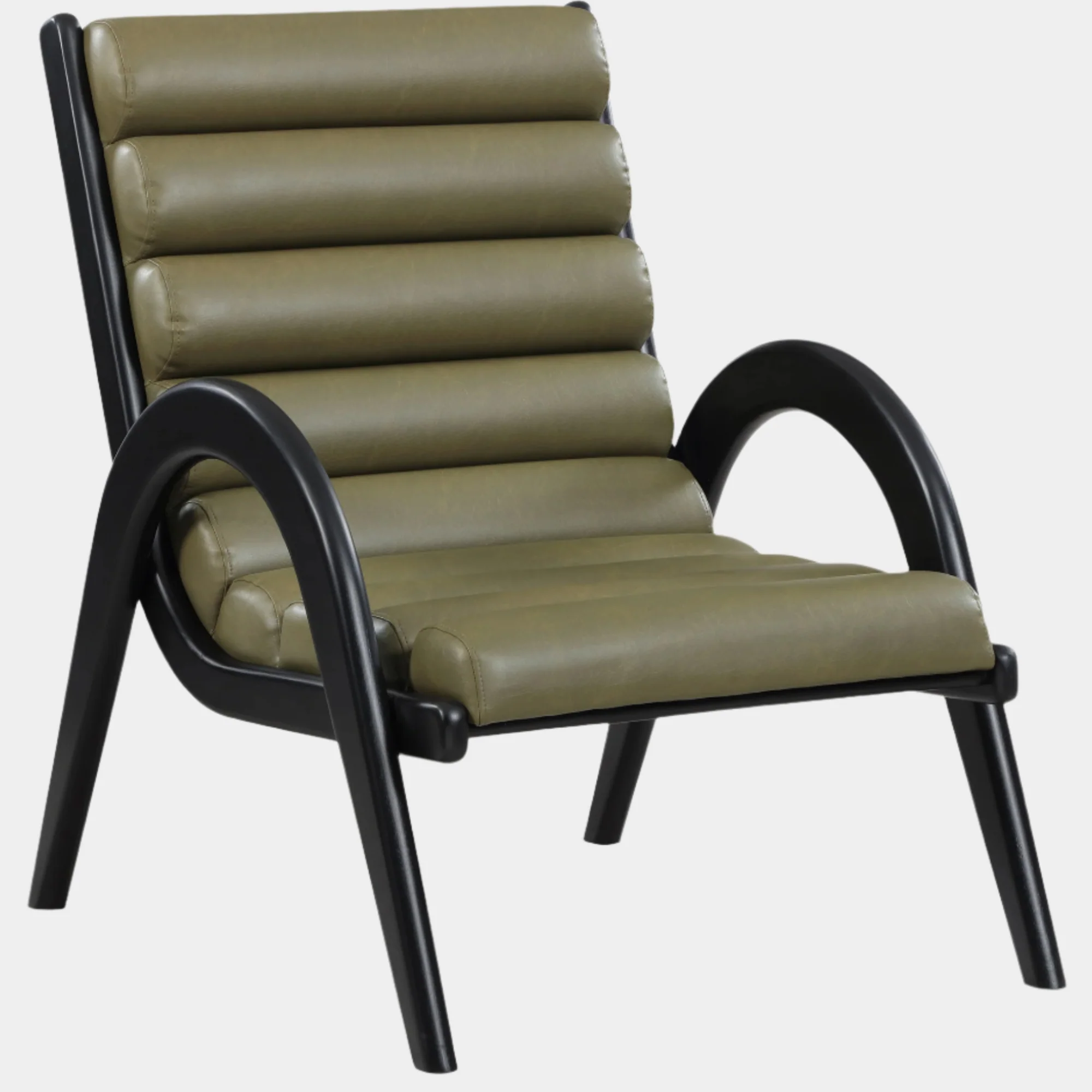 Randal Vegan Leather Upholstered Accent Chair - Image 19