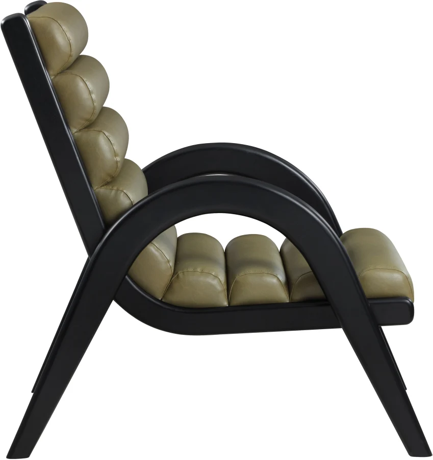 Randal Vegan Leather Upholstered Accent Chair - Image 22